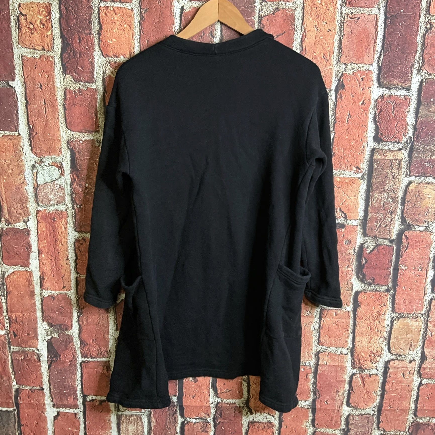Vintage VINTAGE Akashi Kama Jacket Mens Small Akashi Kama Jacket Mens Small Black Cardigan Coat Casual High Collar Black Mens Regular S Size US S / EU 44-46 / 1 - 4 Thumbnail