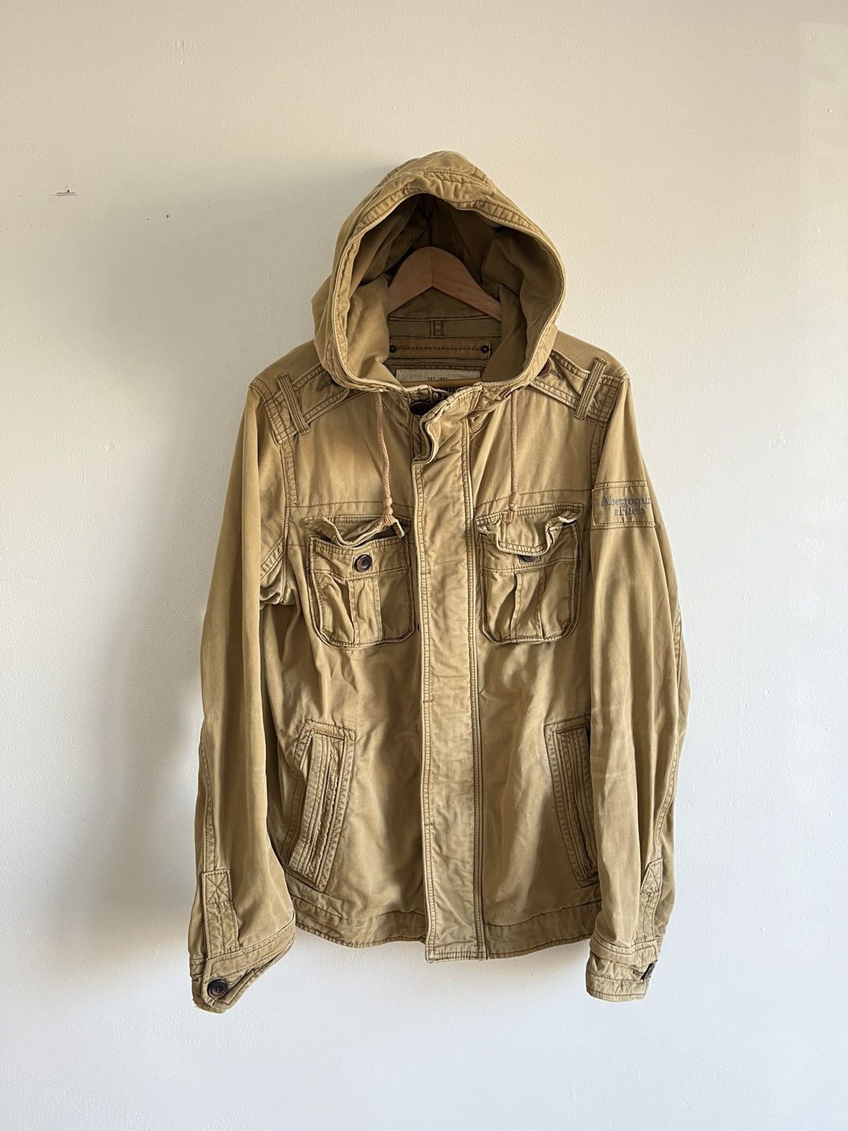 アバクロ SENTINEL JACKET S Abercrombie&Fitch Abercrombie & Fitch Sentinel Jacket Military Field Jacket