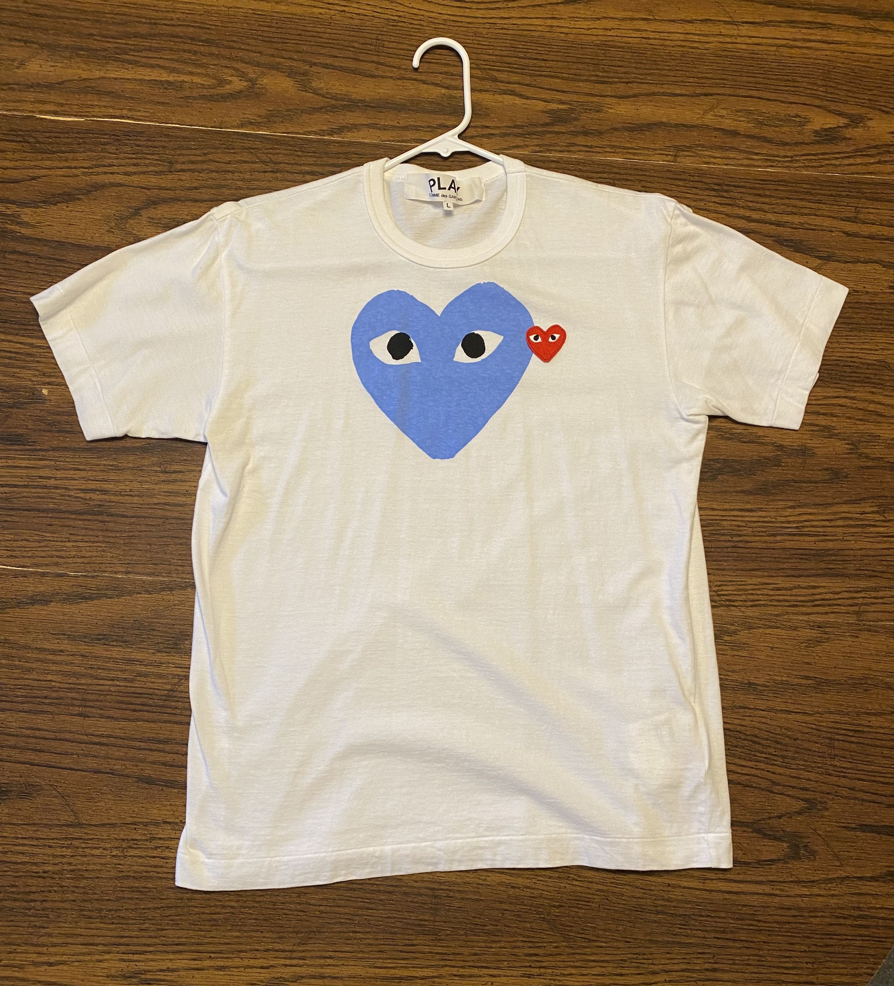 Comme des Garcons Short Sleeve White CDG 1986 ete logo print T