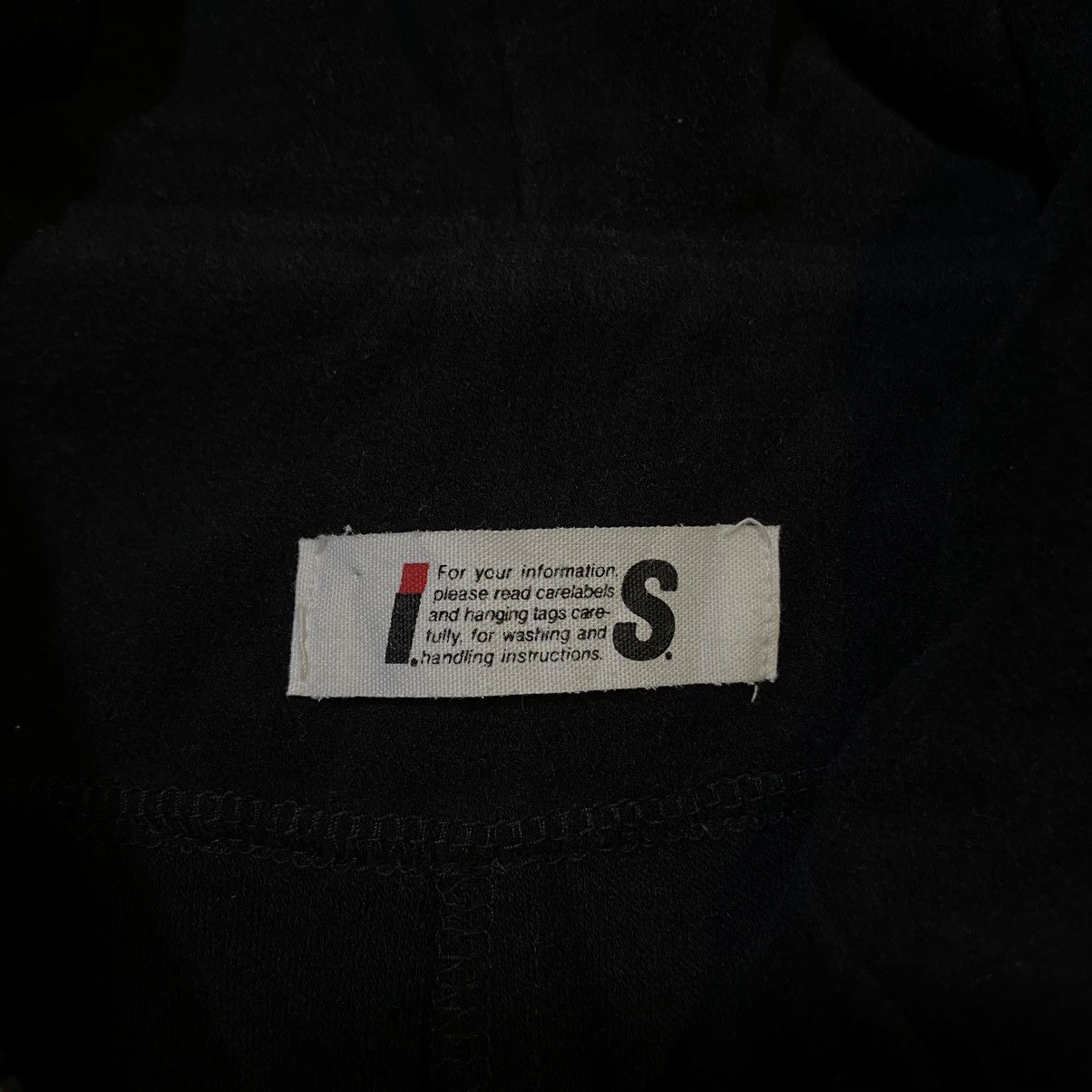 Designer × Issey Miyake × Japanese Brand Vintage Issey Miyake Wool Zipper Hoodie Size L / US 10 / IT 46 - 10 Thumbnail
