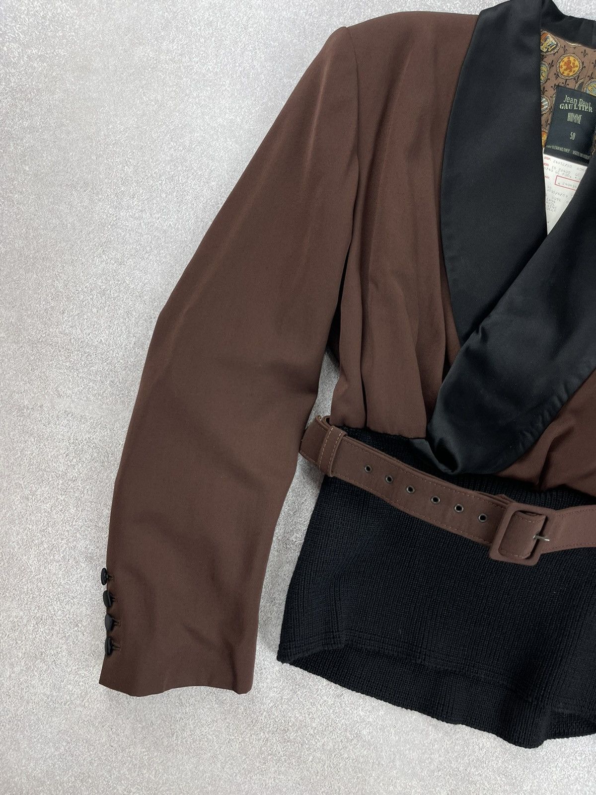 Jean Paul Gaultier 80-90’s Jean Paul Gaultier Homme Archival Blazer Jacket Size US M / EU 48-50 / 2 - 3 Thumbnail