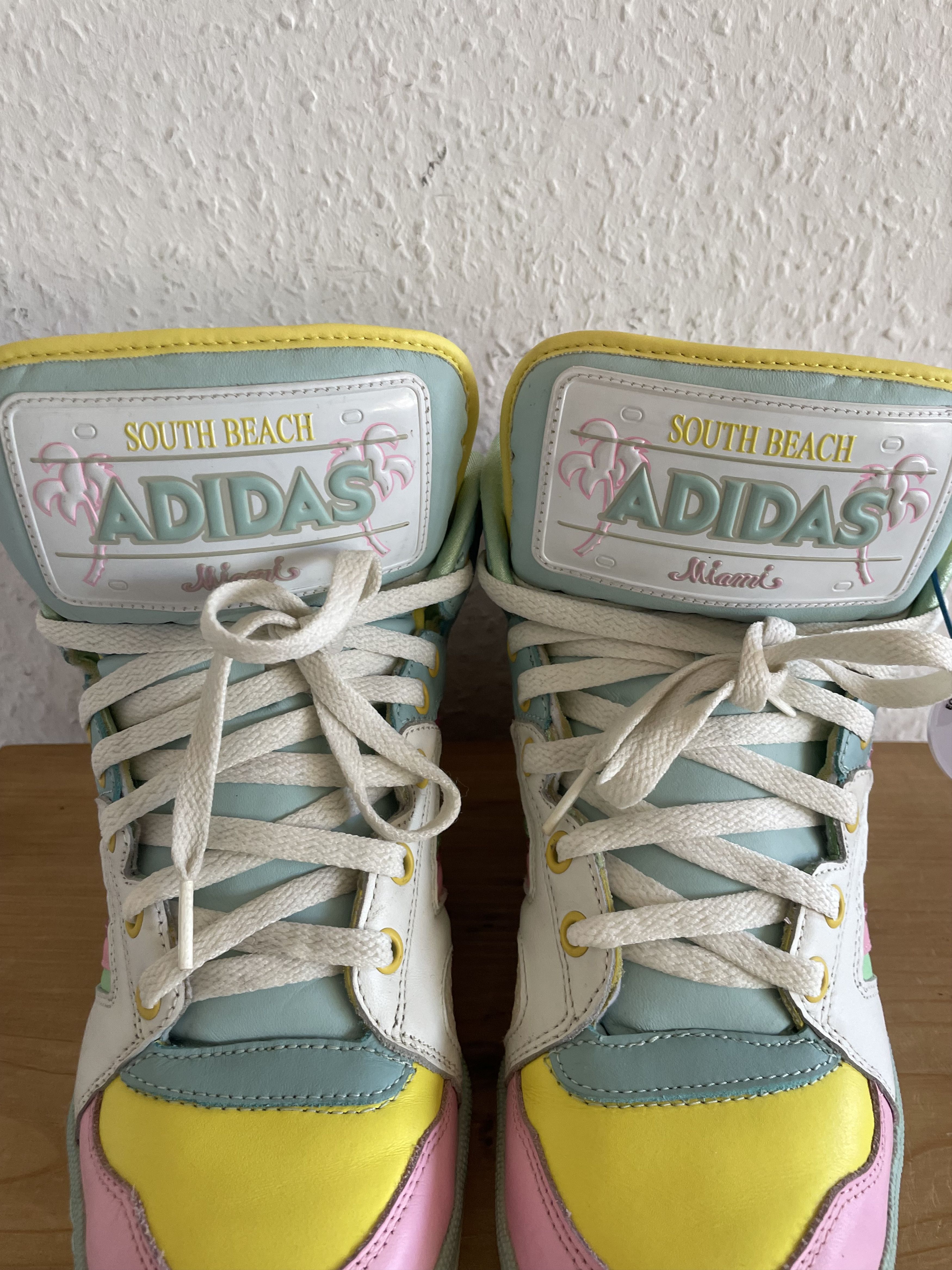 Adidas × Jeremy Scott JS License Plate Miami Sneakers Size US 8 / EU 41 - 5 Thumbnail