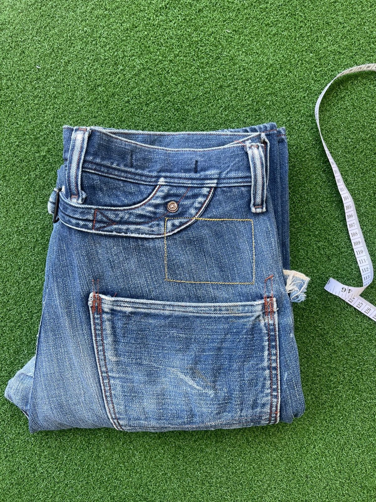 Johnbull Johnbull Kojima Japan buckled denim s9 Size US 30 / EU 46 - 22 Thumbnail