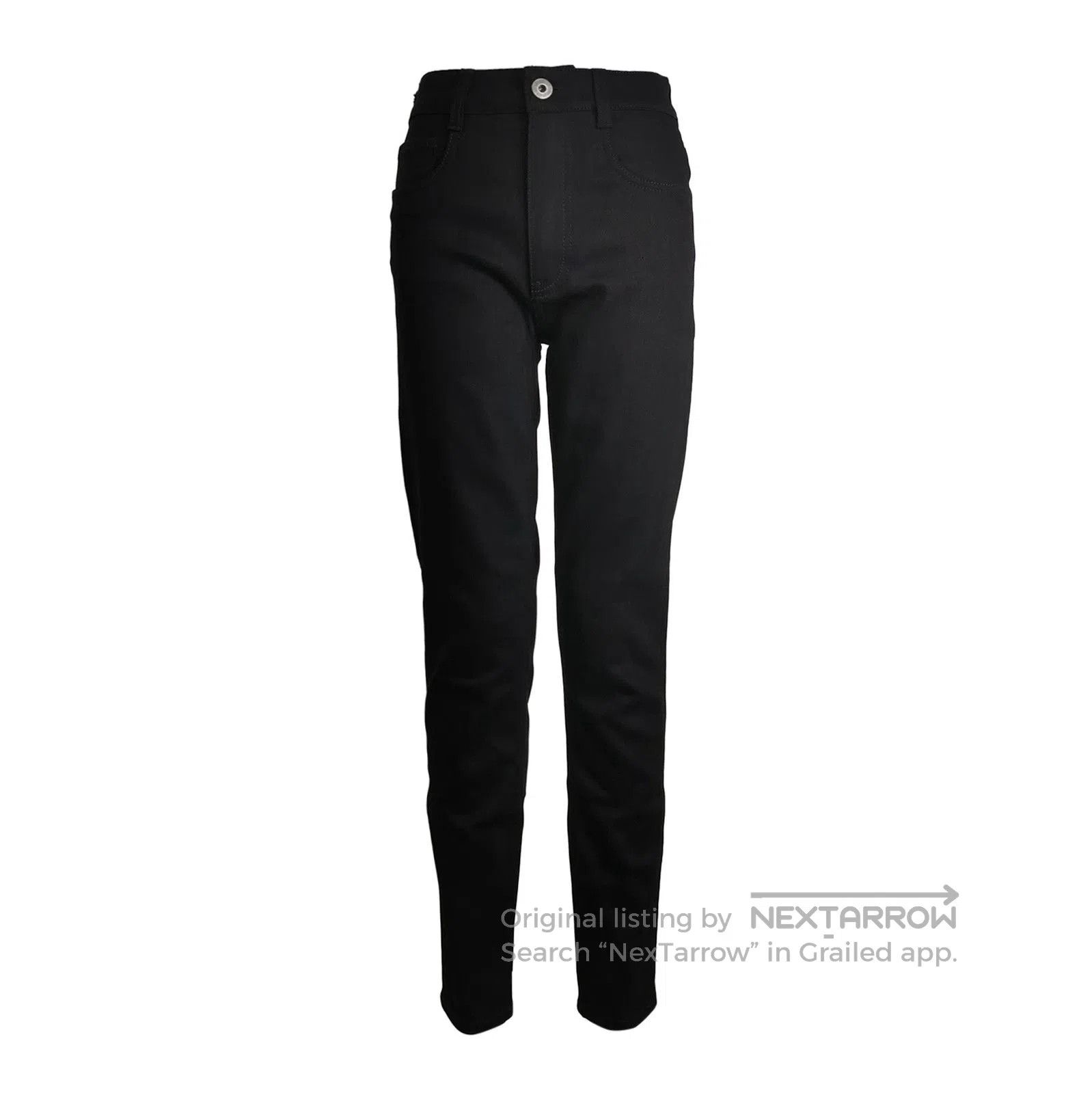 Prada Prada Black Cotton Long Pants Size 25 . Size 25" / US 0 / IT 36 - 1 Thumbnail