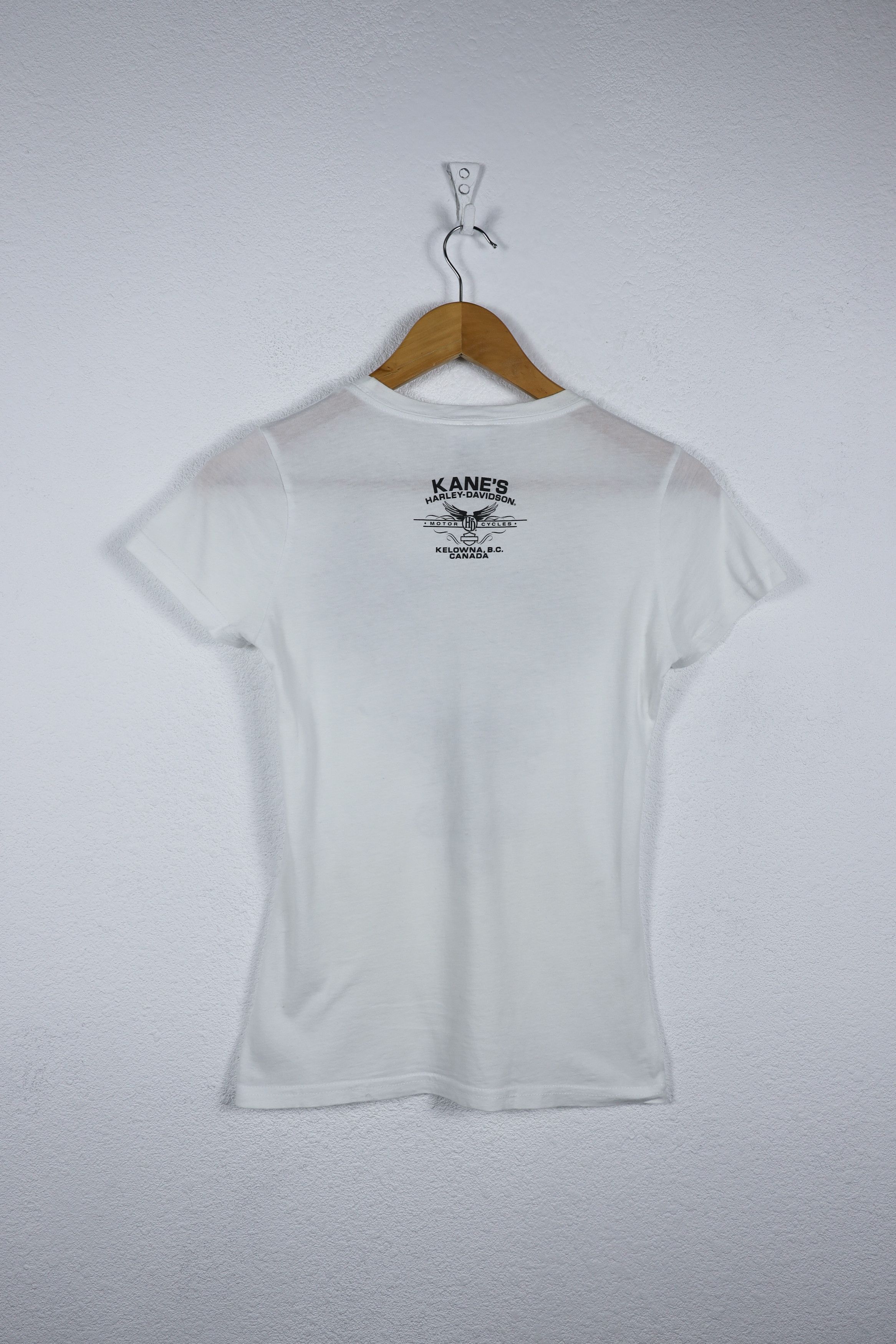 Harley Davidson Harley Davidson Embellished Rhinestone Logo Tee T-shirt Y2K Size S / US 4 / IT 40 - 7 Thumbnail