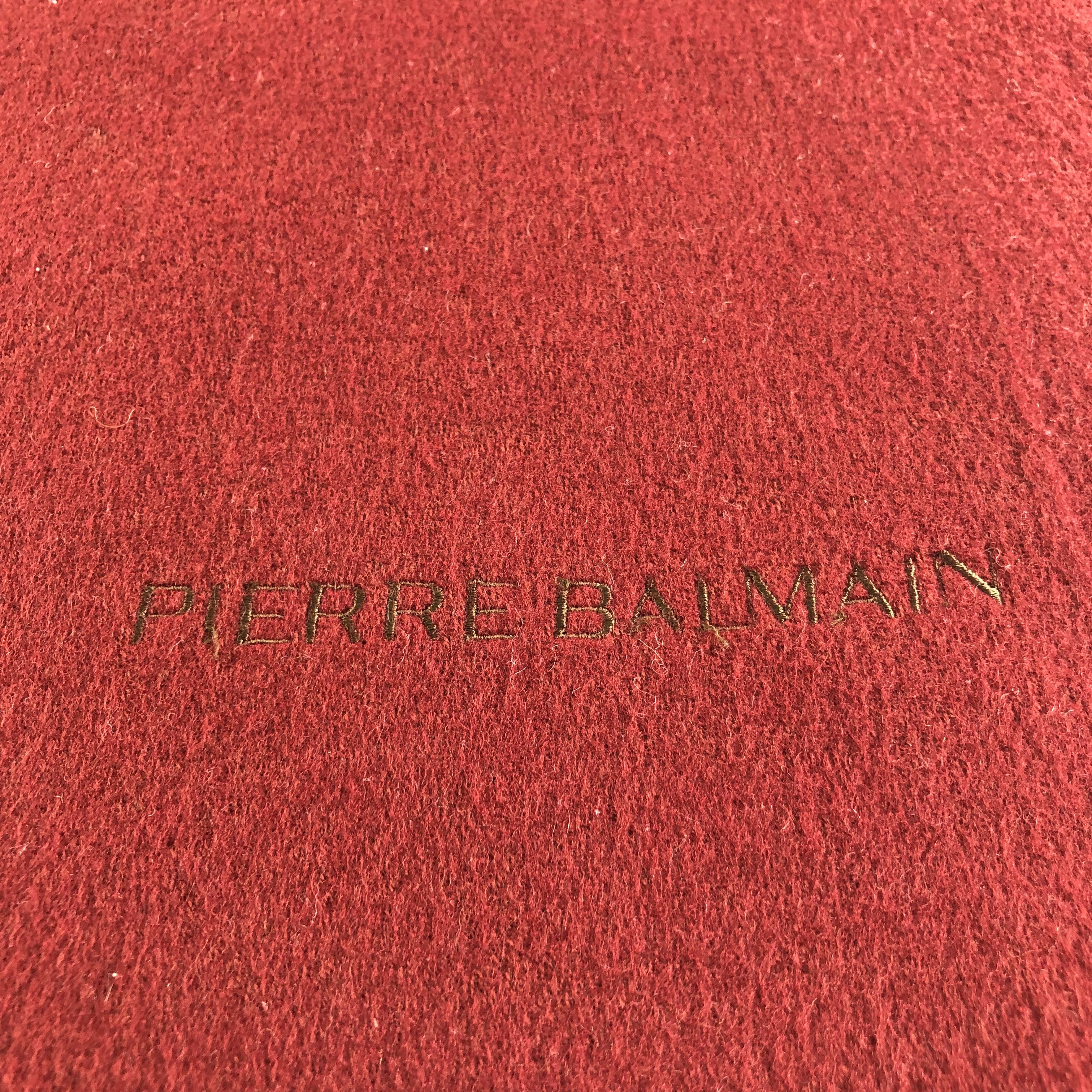 Pierre Balmain Pierre Balmain Wool Scarf Muffler Neckwear V2245 Size ONE SIZE - 4 Thumbnail