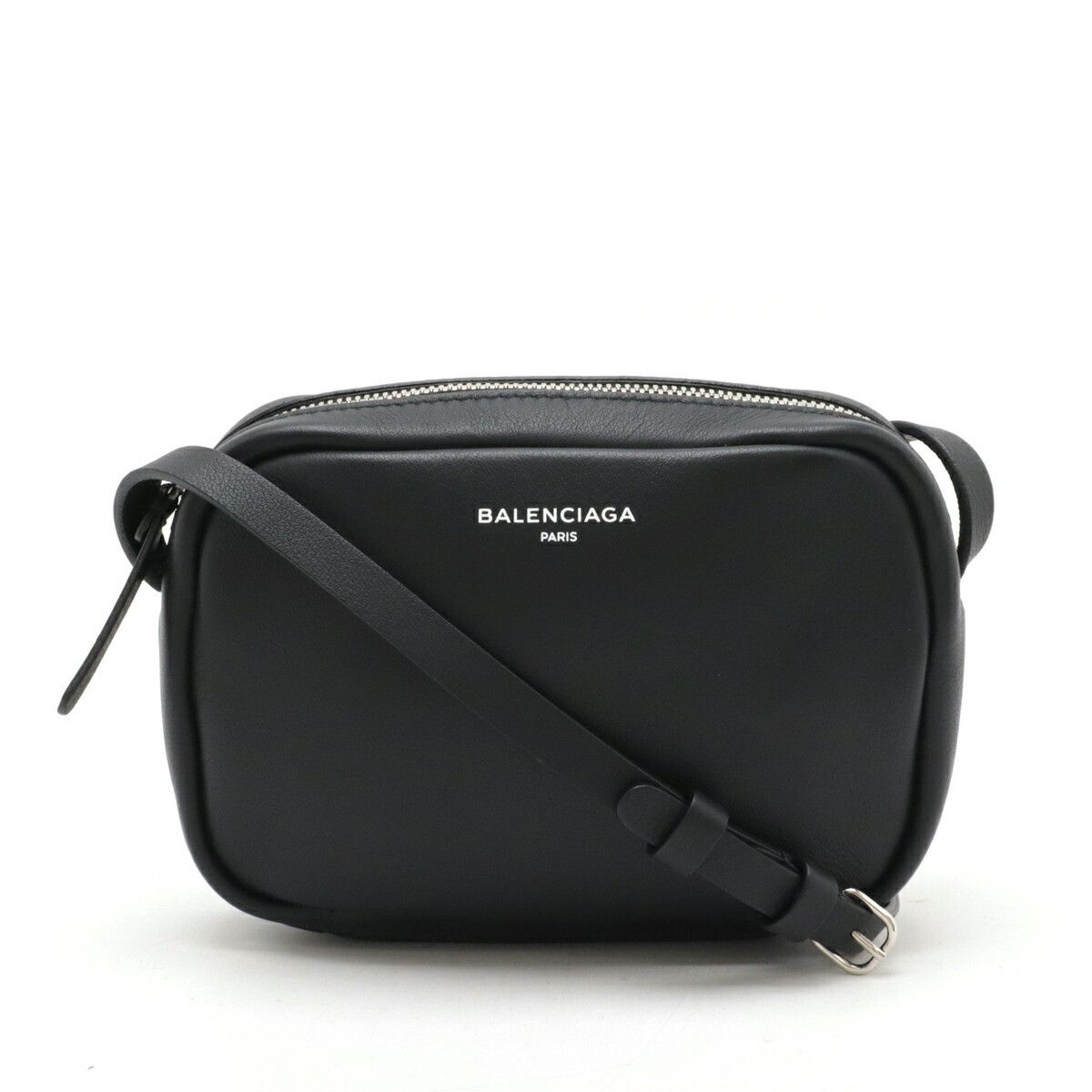 Balenciaga Balenciaga Leather Everyday Camera Bag Shoulder Bag 489809 Leather Shoulder Bag 489809 in Black, Women's