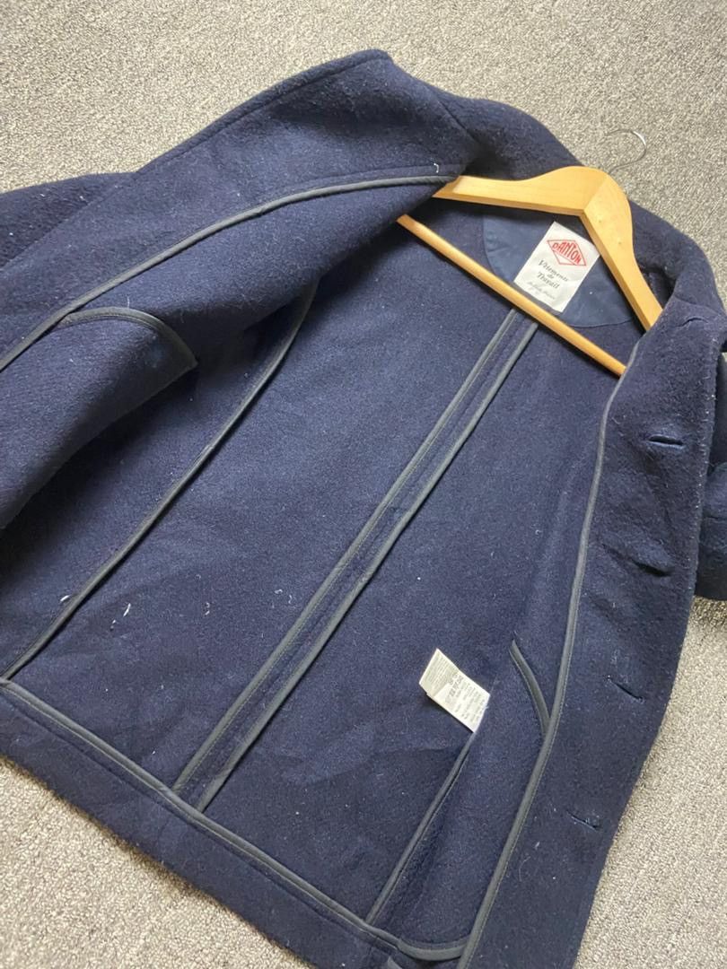 Danton Danton Wool Jacket with Round Collar (198) Size US XXS / EU 40 - 6 Thumbnail