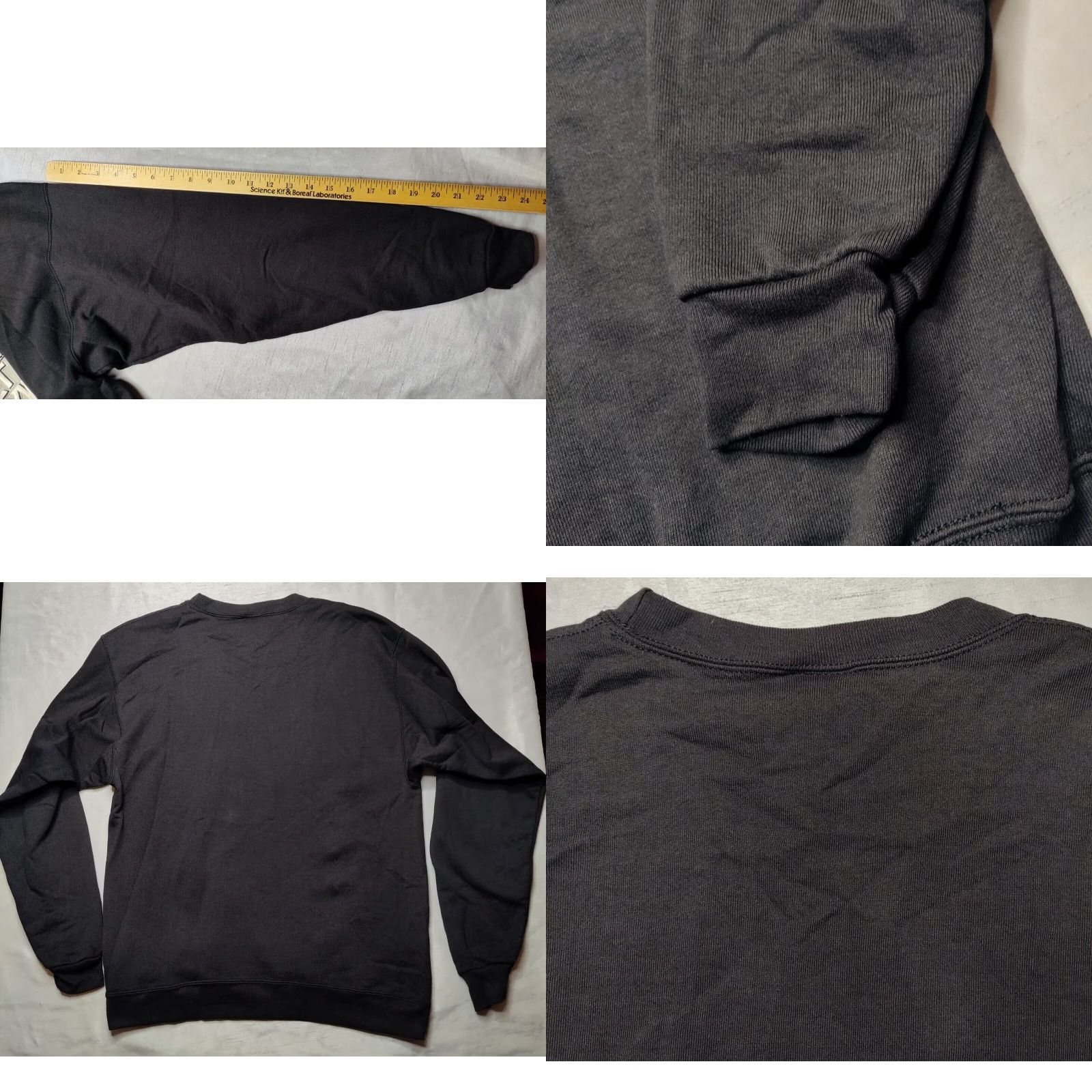 Planet Hollywood VTG PLANET HOLLYWOOD PARIS Men Large Black Pullover Sweatshirt EUC Embroidered Patch Shirt Size US L / EU 52-54 / 3 - 9 Thumbnail