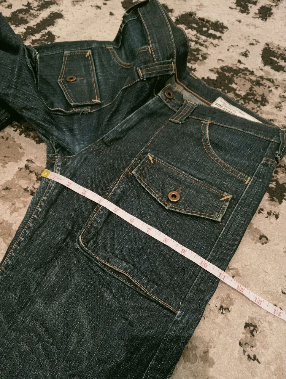 Japanese Brand JAPANESE STUDIO ECRU 6 POCKET BUSHPANTS JEANS Size US 33 - 15 Thumbnail