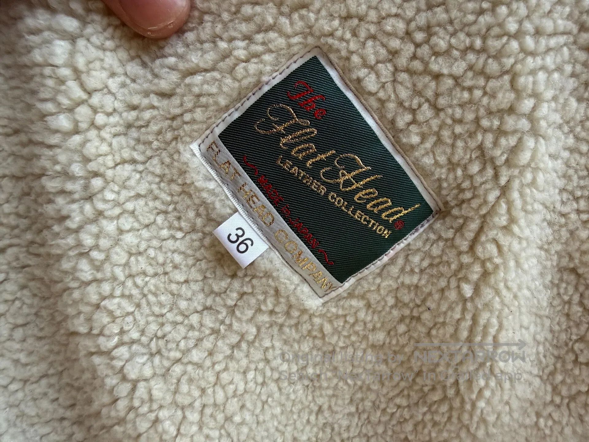 The Flat Head Brown Suede Rancher Coat with Shearling Lining. Size US S / EU 44-46 / 1 - 8 Thumbnail