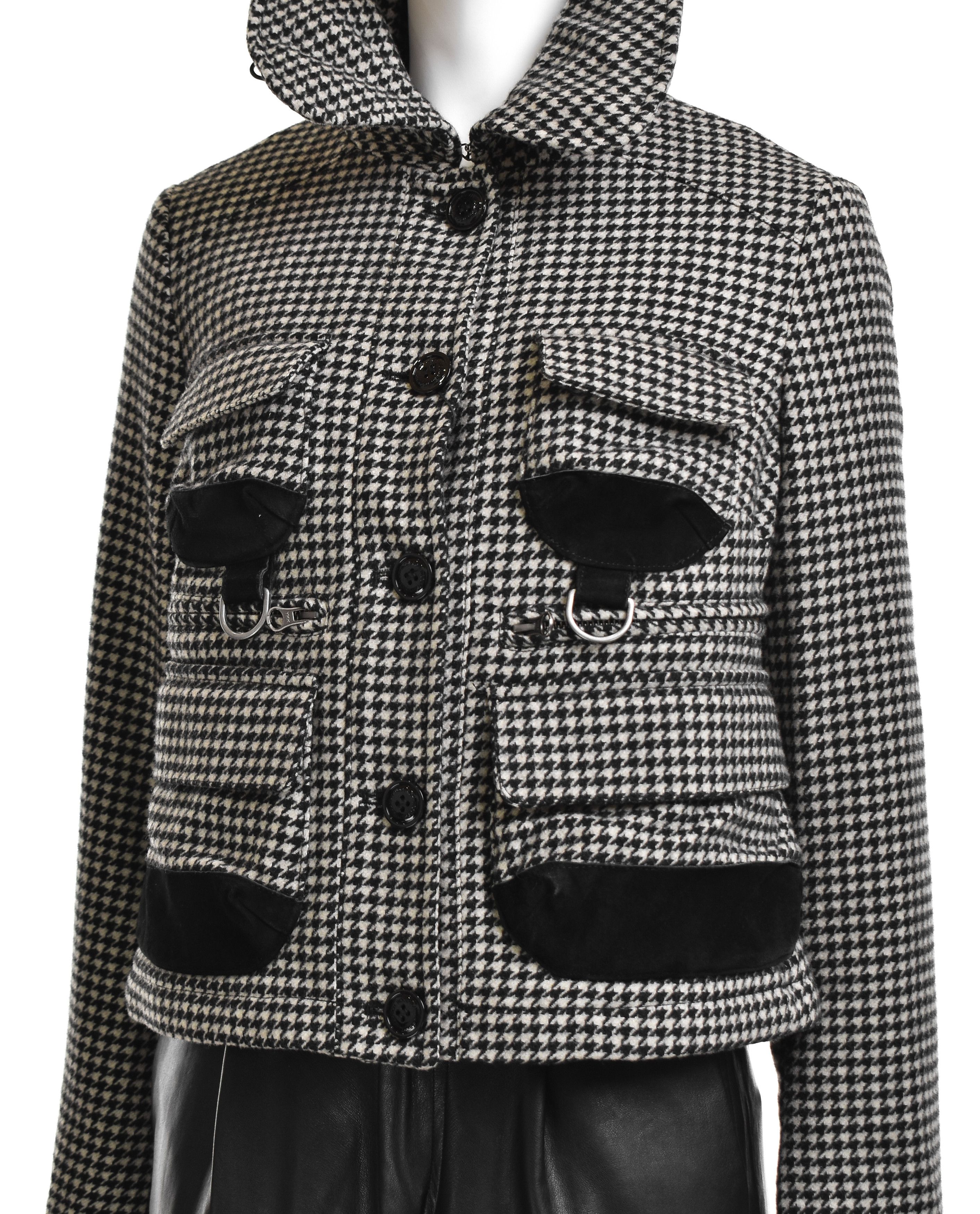 NWT! WOOLRICH Clayton Jacket Hunting Fishing Houndstooth