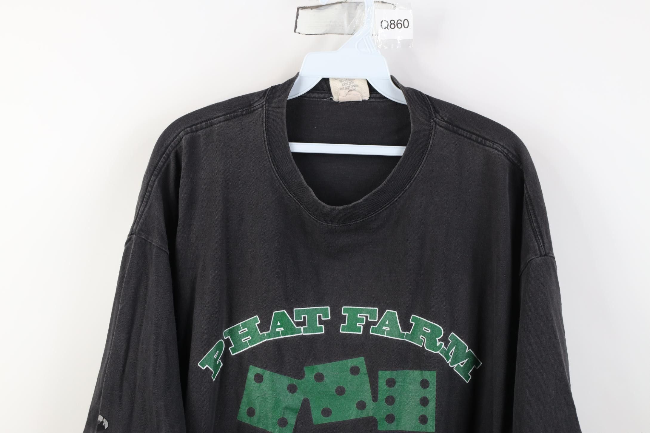 Phat Farm Vintage 90s Phat Farm City Dice Gambling Hip Hop T-Shirt USA Size US XL / EU 56 / 4 - 2 Thumbnail