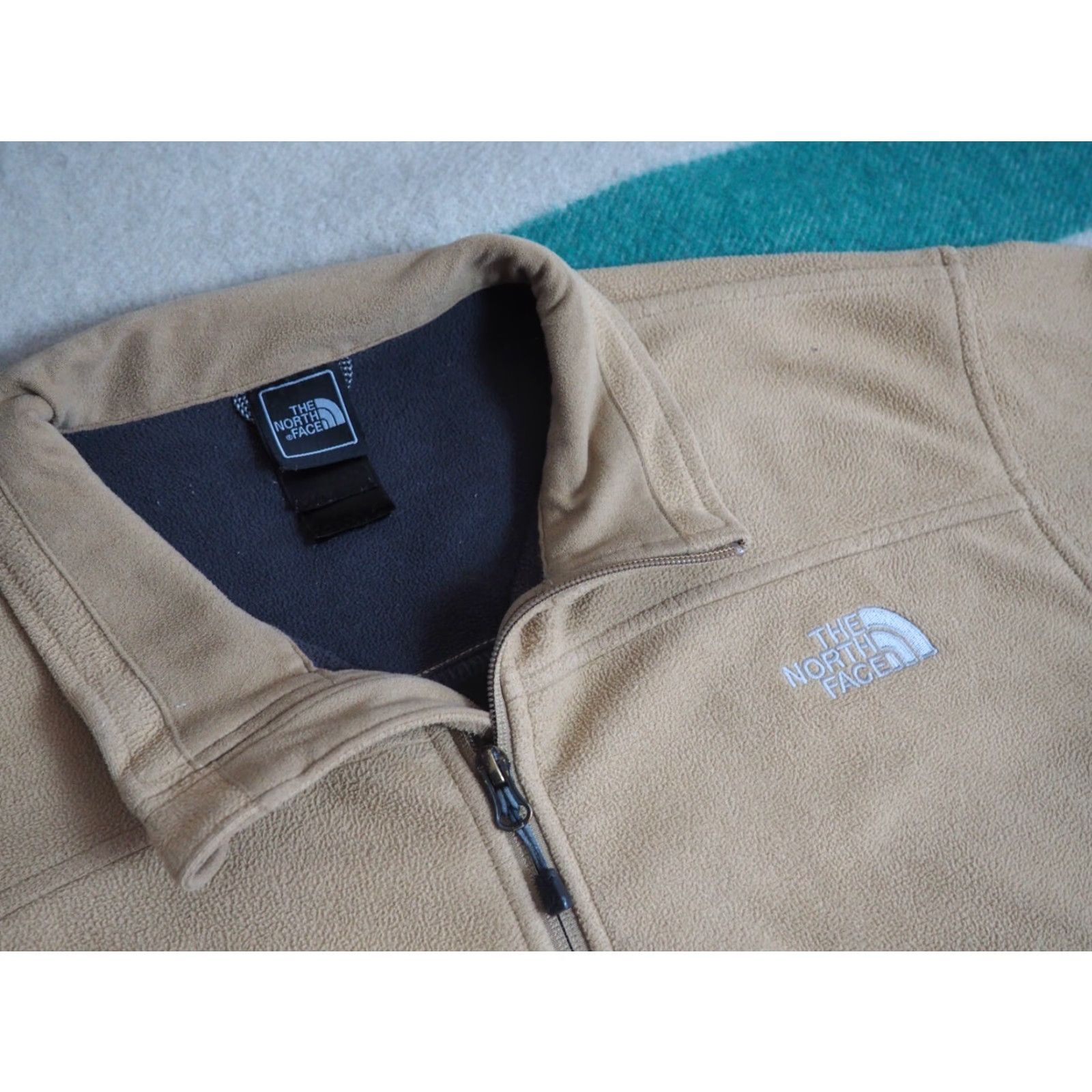 The North Face The North Face TNF Oat Windwall Beige Fleece Zip Jacket Mens L Size US L / EU 52-54 / 3 - 4 Thumbnail