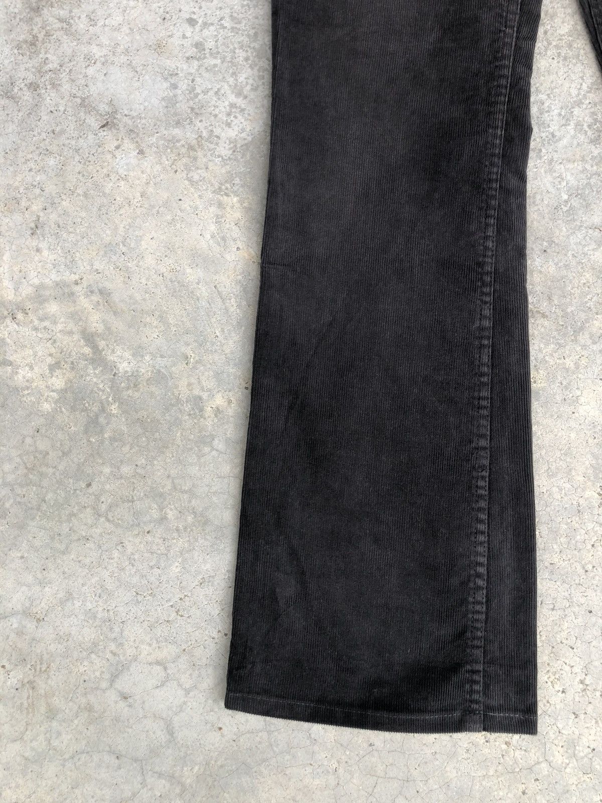 If Six Was Nine Levis 517 Flared Jeans Corduroy Distressed Size US 29 - 6 Thumbnail