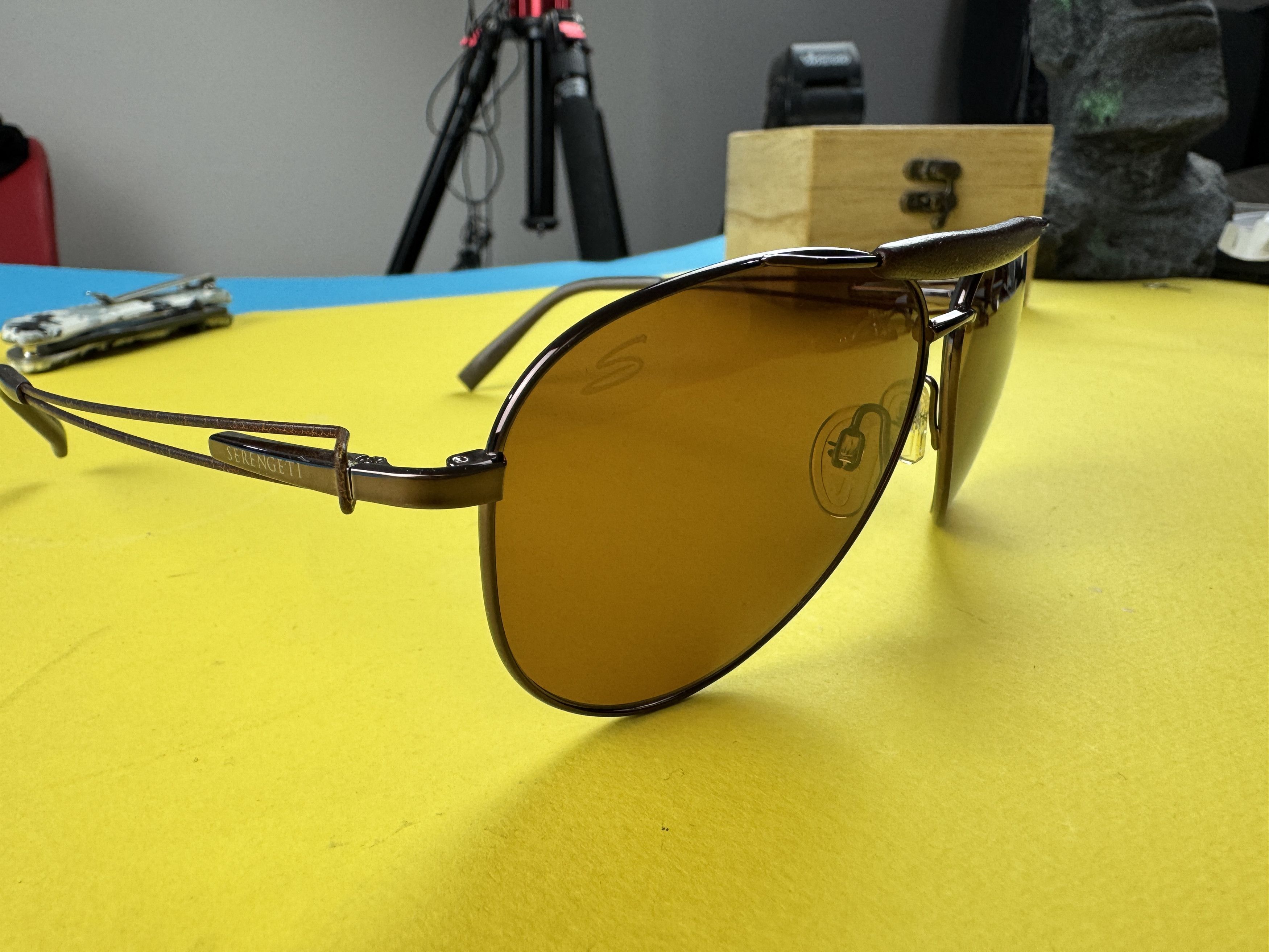 Serengeti SERENGETI Torini Alain Prost Limited Edition Sunglasses Size ONE SIZE - 4 Thumbnail