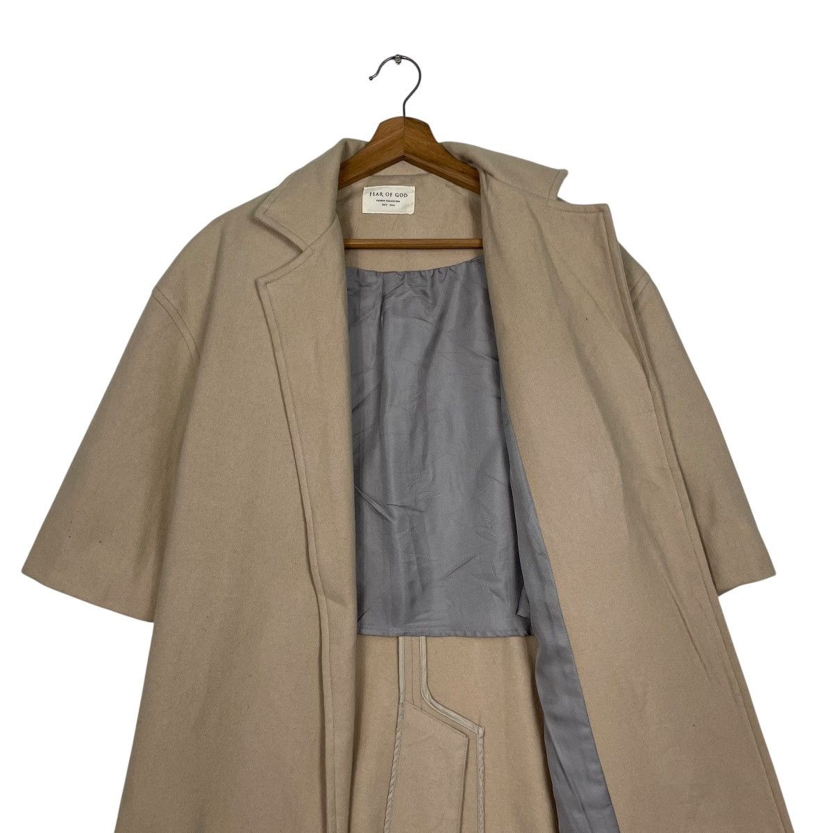 Fear of God Fear Of God Fourth Collection Short Sleeve Wool Brown Coat Size US S / EU 44-46 / 1 - 10 Thumbnail