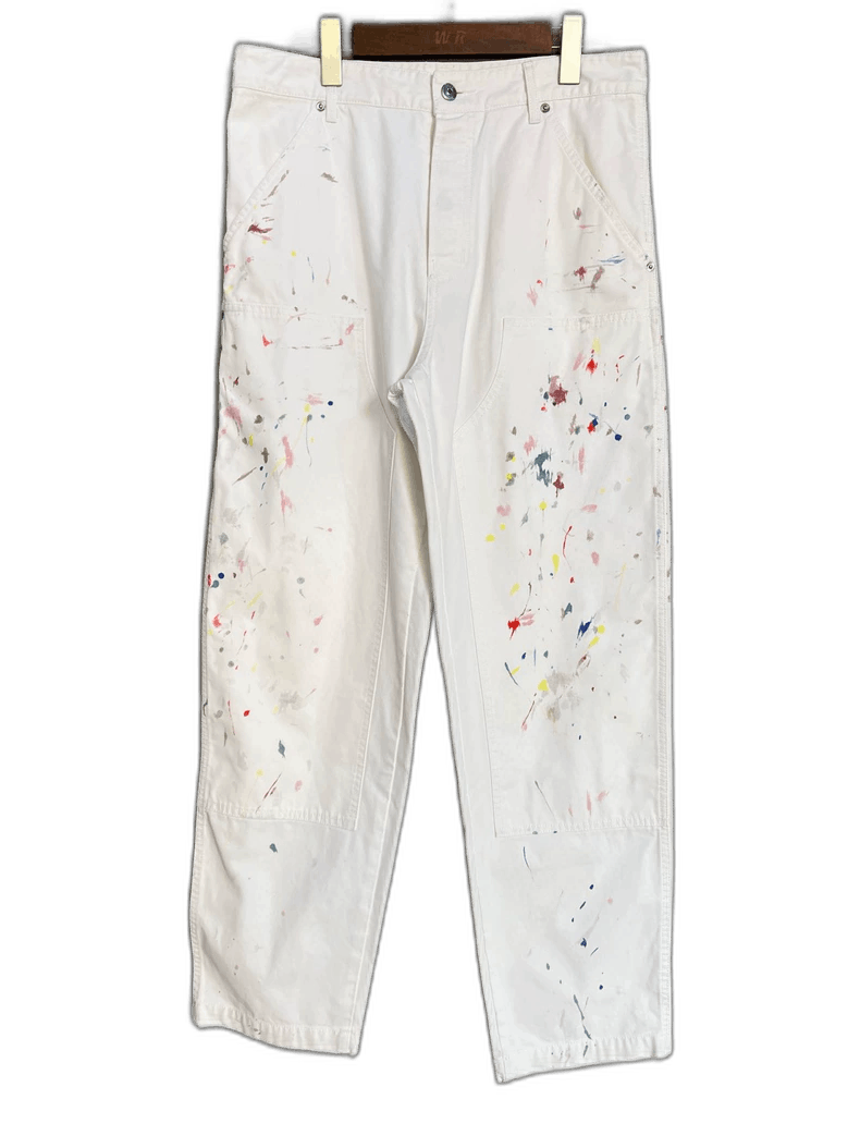 Dior Dior Colorful Paint Splatter Denim Pants-2506 Size US 30 / EU 46 - 1 Thumbnail