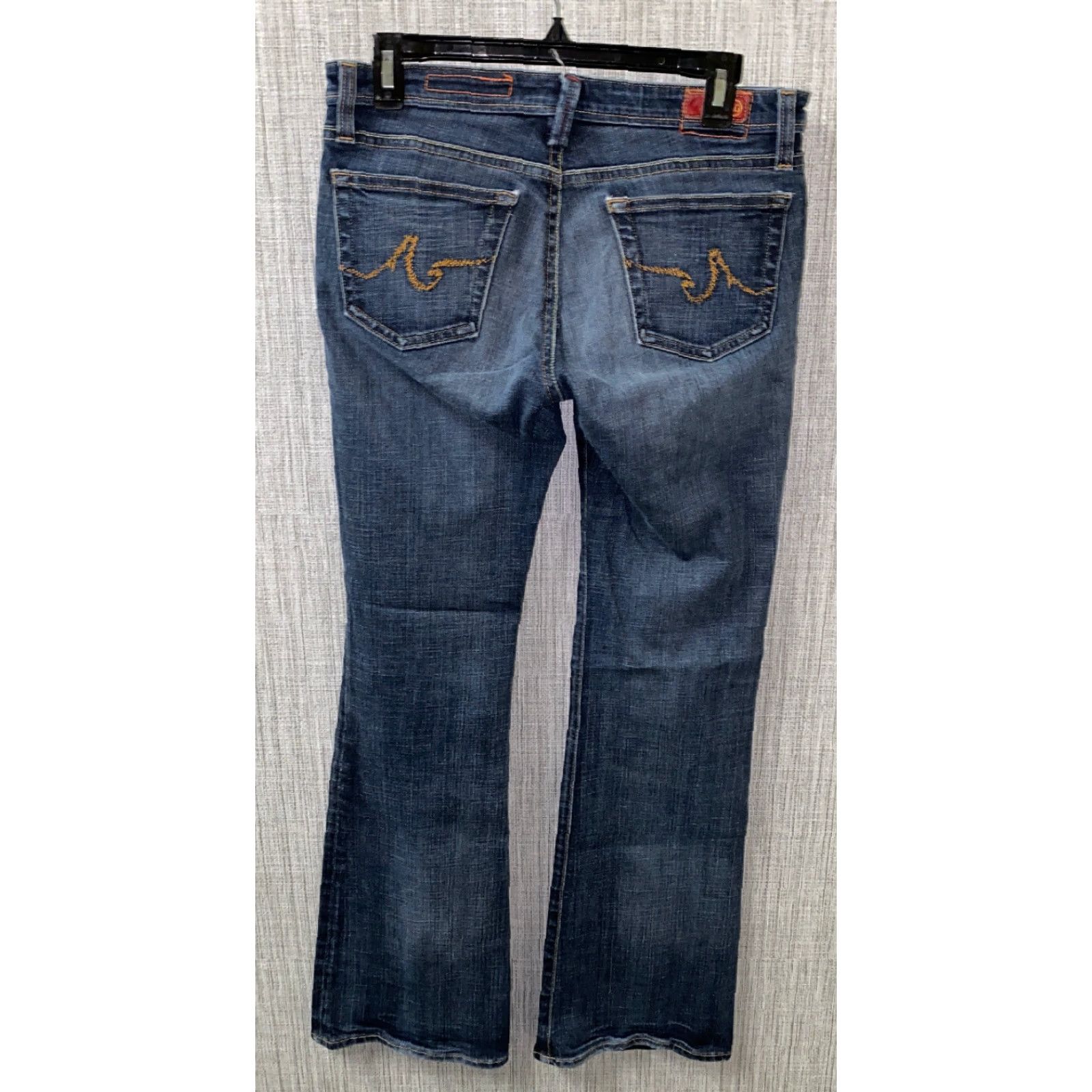 Denime AG Adriano Goldschmied Jeans Blue Denim Zip Fly 32x32 Men Straight Denim Jeans Size US 32 / EU 48 - 4 Thumbnail