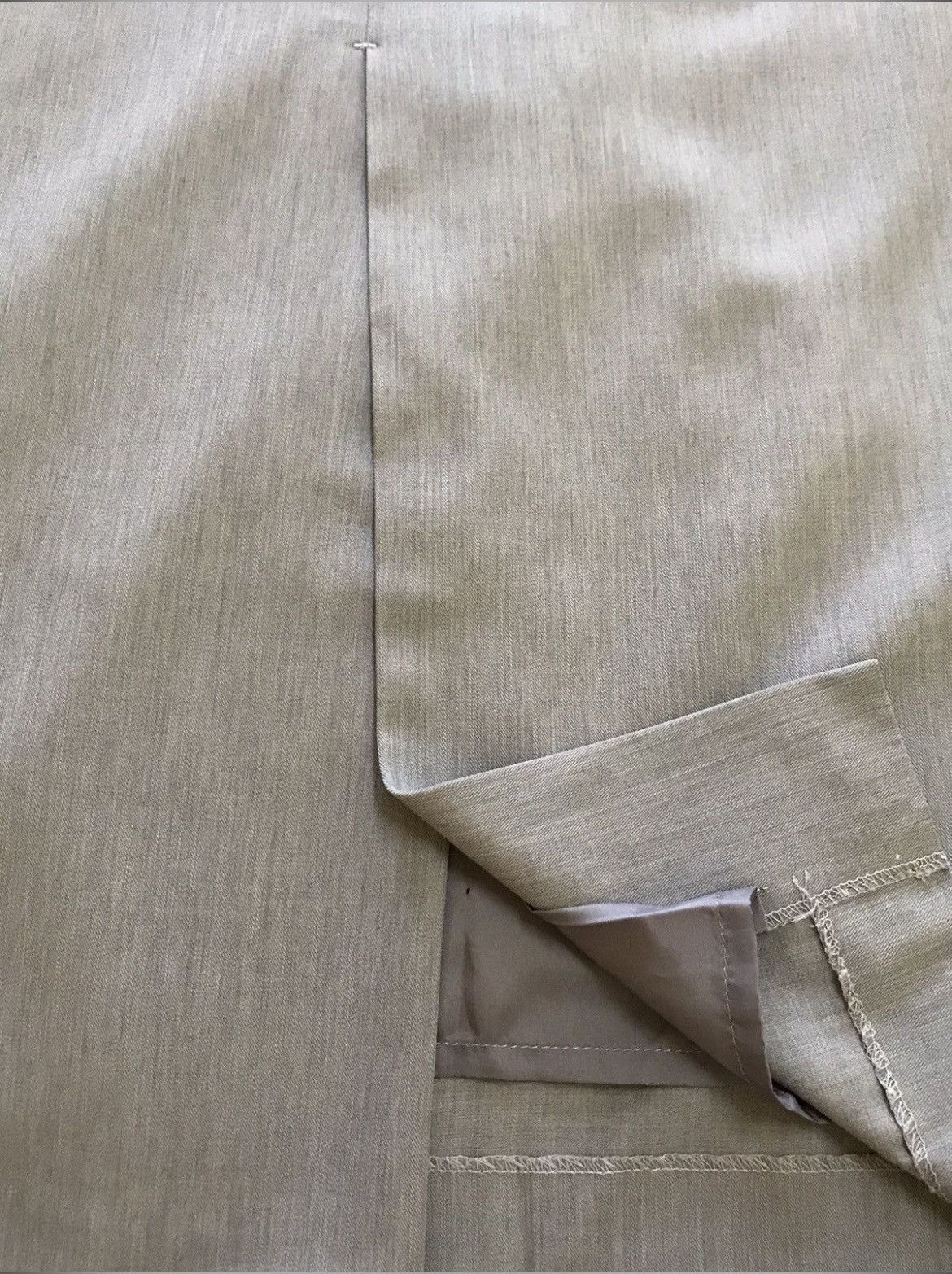 Yohji Yamamoto Work Shop by Yohji Yamamoto Triple Pocket Plain Skirt Size 28" / US 6 / IT 42 - 10 Thumbnail