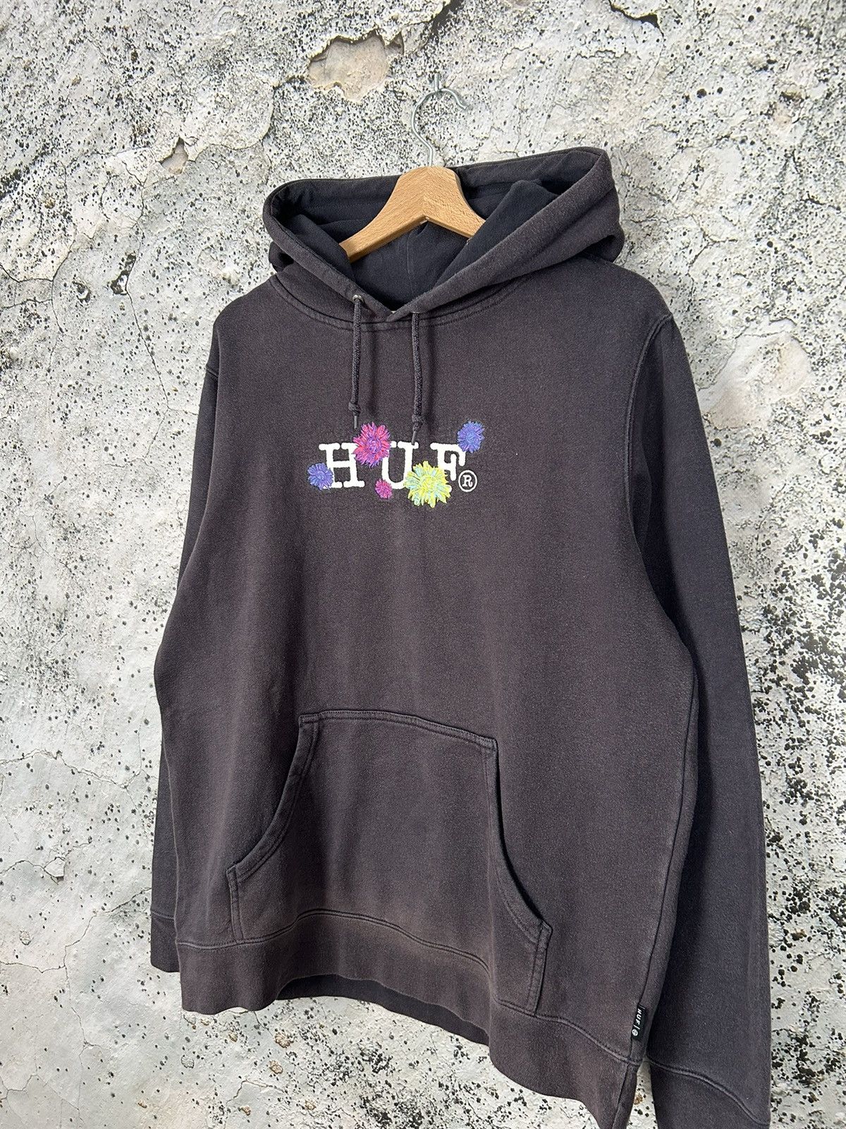 Huf HUF Skateboarding Skategang Embroidered Logo Hoodie Size US M / EU 48-50 / 2 - 2 Thumbnail