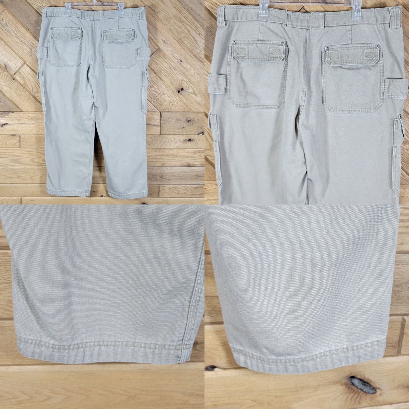 Vintage Duluth Trading Mens Cargo Pants Size 42X30 Beige Workwear Cargo Pants Mens 42 Beige Size US 42 / EU 58 - 8 Thumbnail