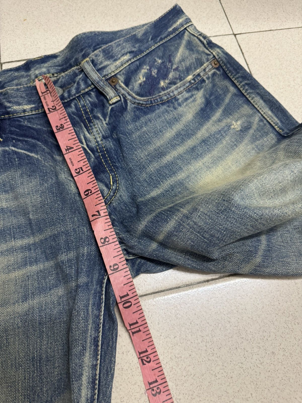 Hysteric Glamour HYSTERIC GLAMOUR SELVEDGE JEANS Size US 32 / EU 48 - 6 Thumbnail