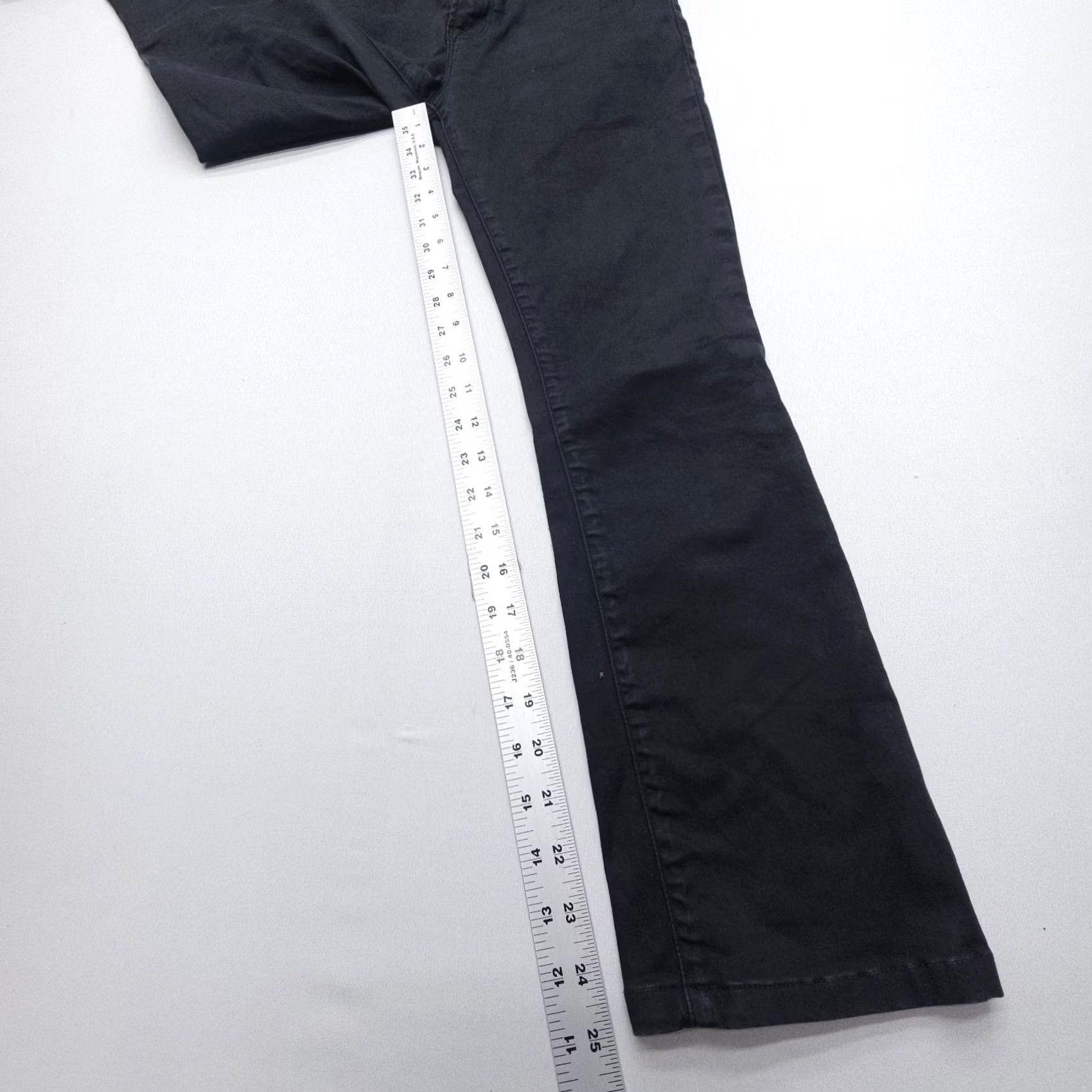 Frame VINTAGE Frame Le Mini Boot Jeans 25 Black Mid Rising Crop Denim Women 25 Inseam 25" Pants City Mens Womens Size 42" / US 20 - 6 Thumbnail