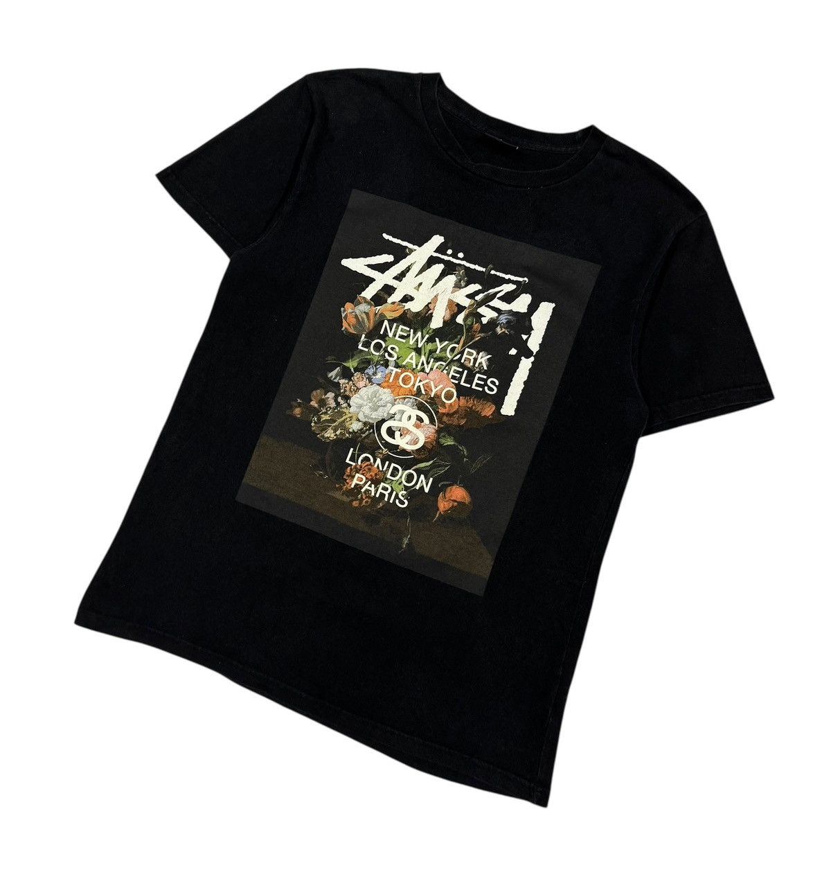 Stussy Stussy Tribe Flowers Printed Tee Size US S / EU 44-46 / 1 - 8 Thumbnail