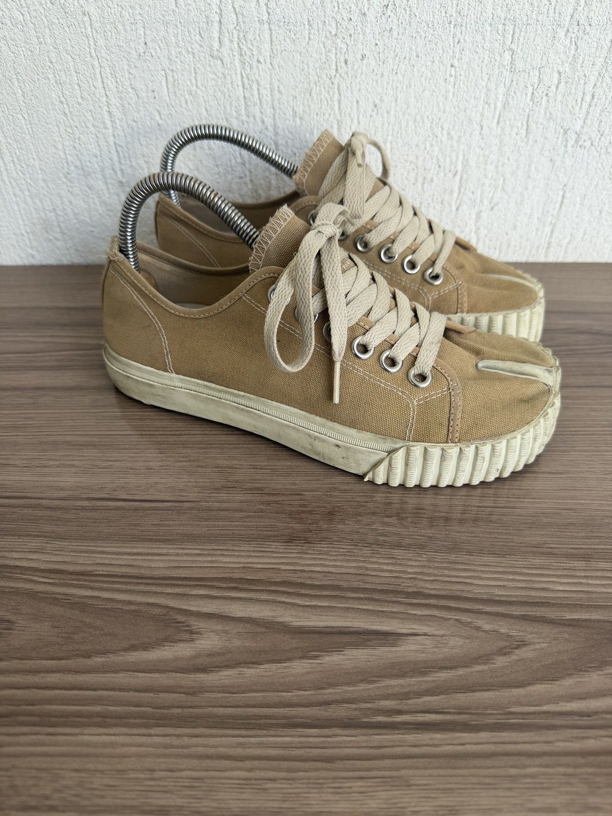Maison Margiela Tabi canvas sneakers Size US 5.5 / IT 35.5 - 11 Thumbnail