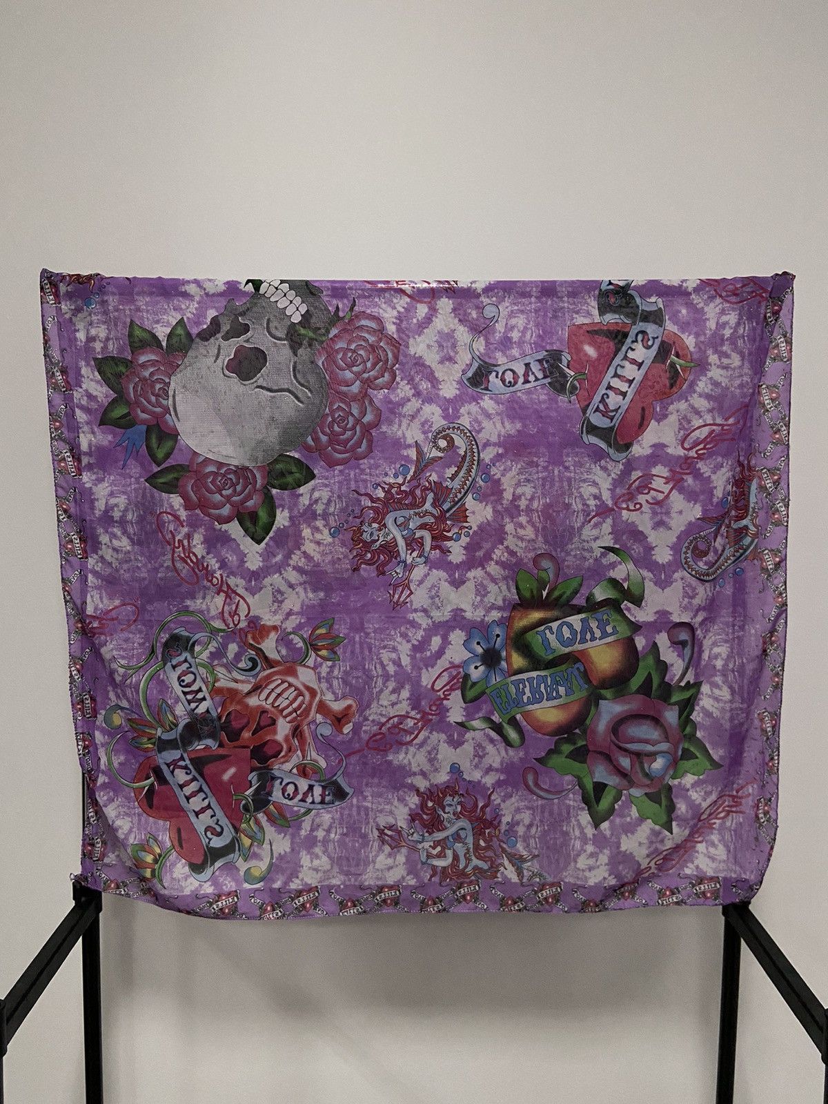 Ed Hardy Ed hardy overprint skull flower heart mermaid vintage Size ONE SIZE - 1 Thumbnail