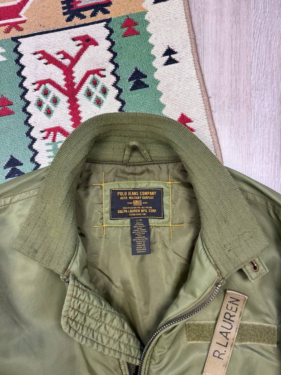 Polo Ralph Lauren × Vintage RARE Vintage Polo Jeans Company Bomber Y2K Jacket Size US L / EU 52-54 / 3 - 7 Thumbnail