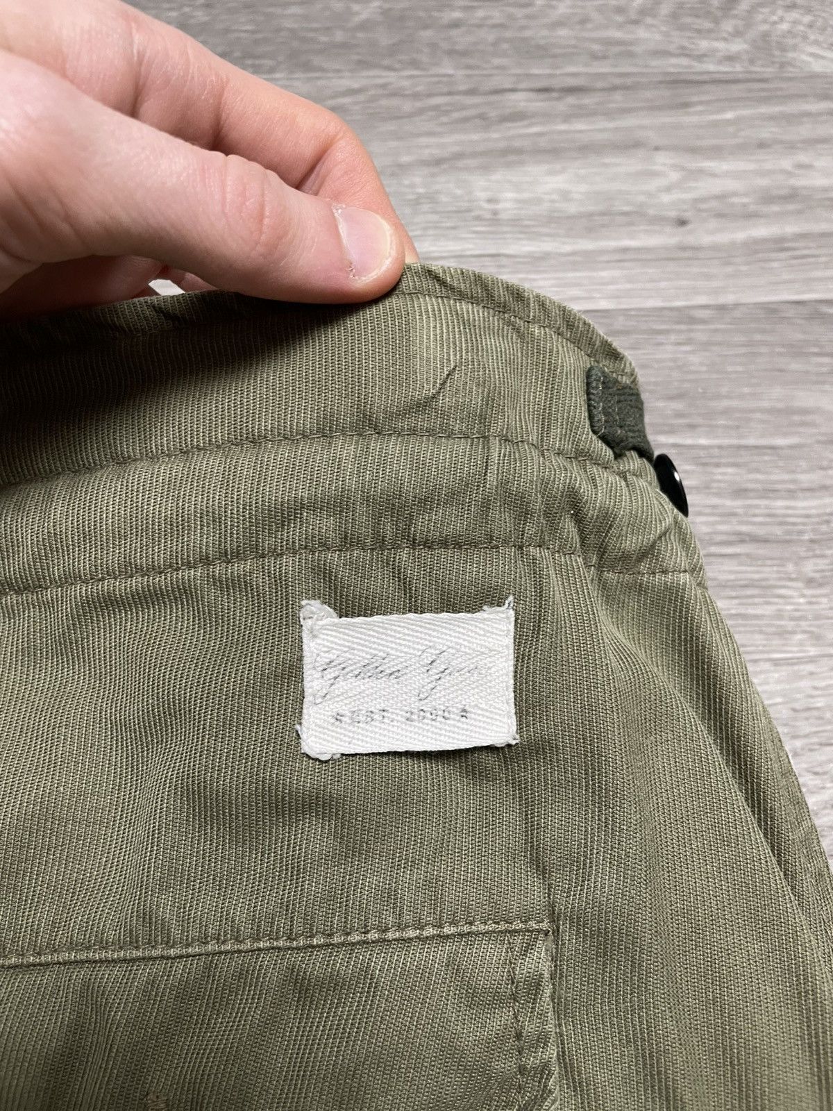 Golden Goose Archive Golden Goose Military Cargo Pants Adjustable Hem Size US 34 / EU 50 - 25 Thumbnail