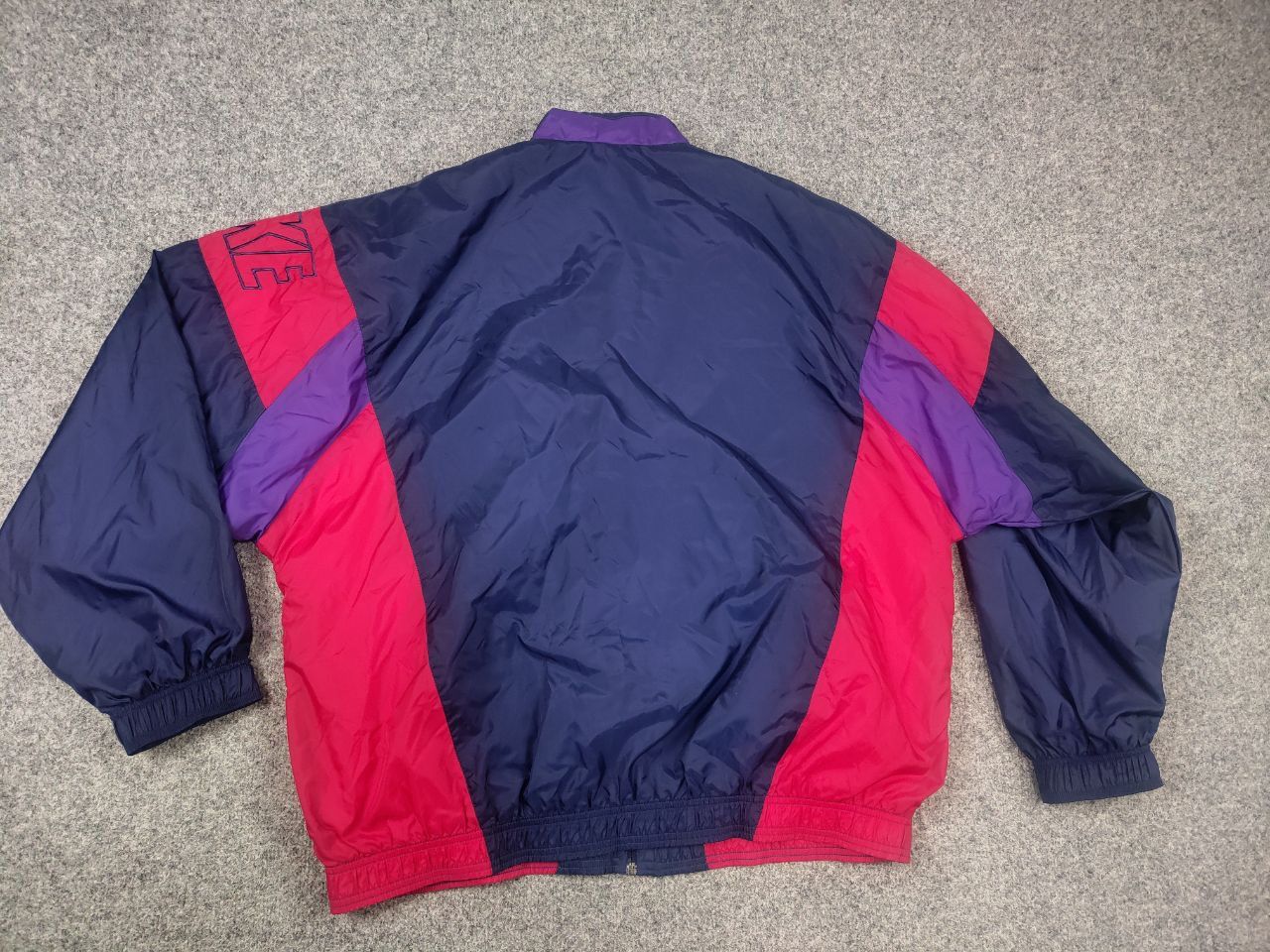 Nike Vintage 90's Nike Swoosh Tracksuit Bright neon Pants Jacket Size US L / EU 52-54 / 3 - 6 Thumbnail