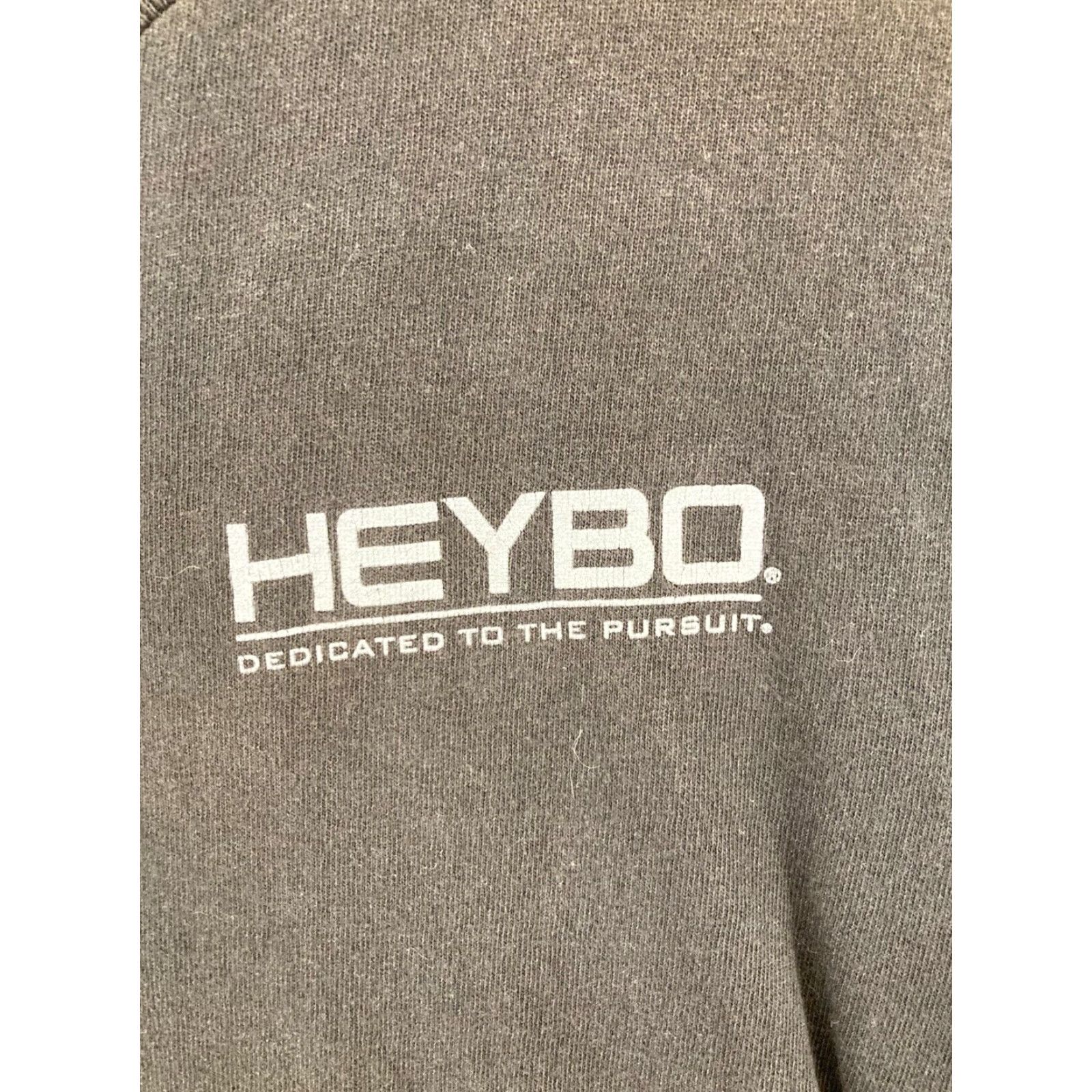 Vintage Heybo Men's Graphic T-Shirt Medium Black Dog Outdoor Crew Neck Short Sleeve Size US M / EU 48-50 / 2 - 5 Thumbnail
