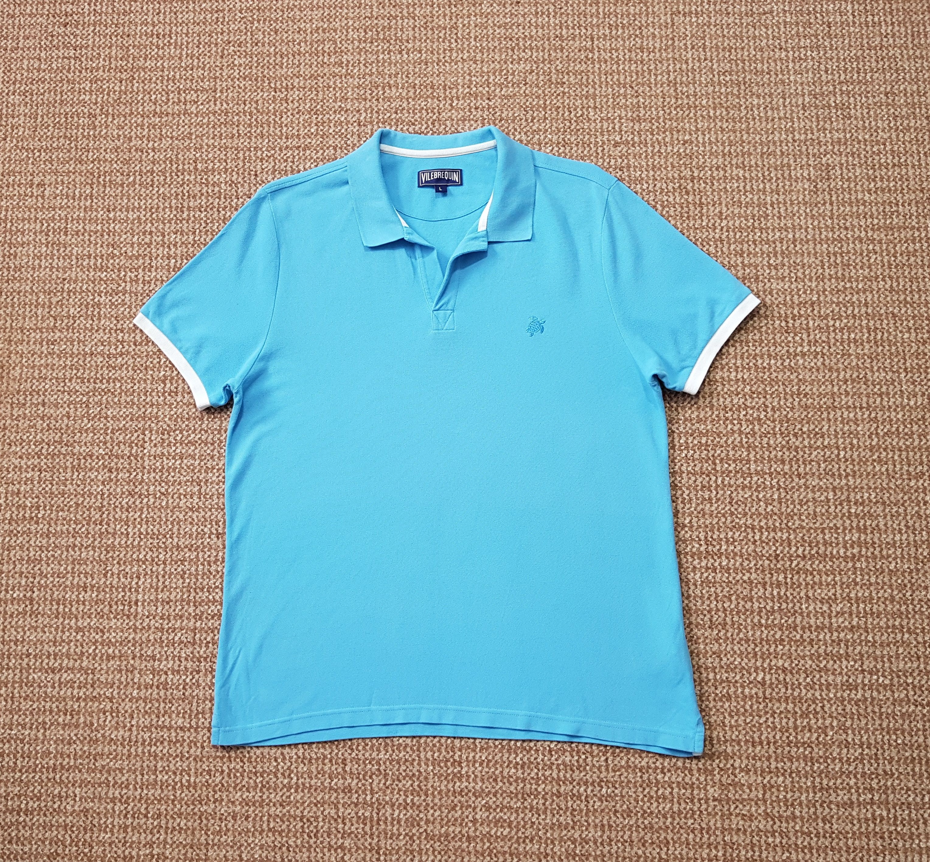 Vilebrequin Vilebrequin Cotton Pique Polo Shirt RRP $150 sz L Size US L / EU 52-54 / 3 - 1 Thumbnail
