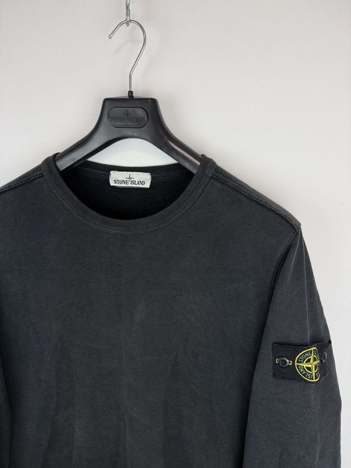 Stone Island Black Stone Island sweatshirt Size US M / EU 48-50 / 2 - 2 Thumbnail