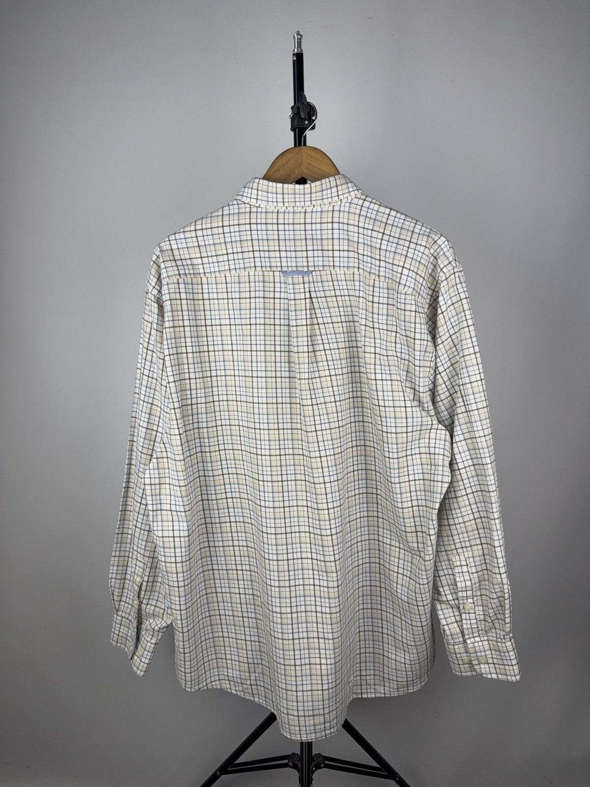 Barbour Luxury 00s Barbour Vintage Check Shirt The Sporting Shirt Size US XXL / EU 58 / 5 - 7 Thumbnail