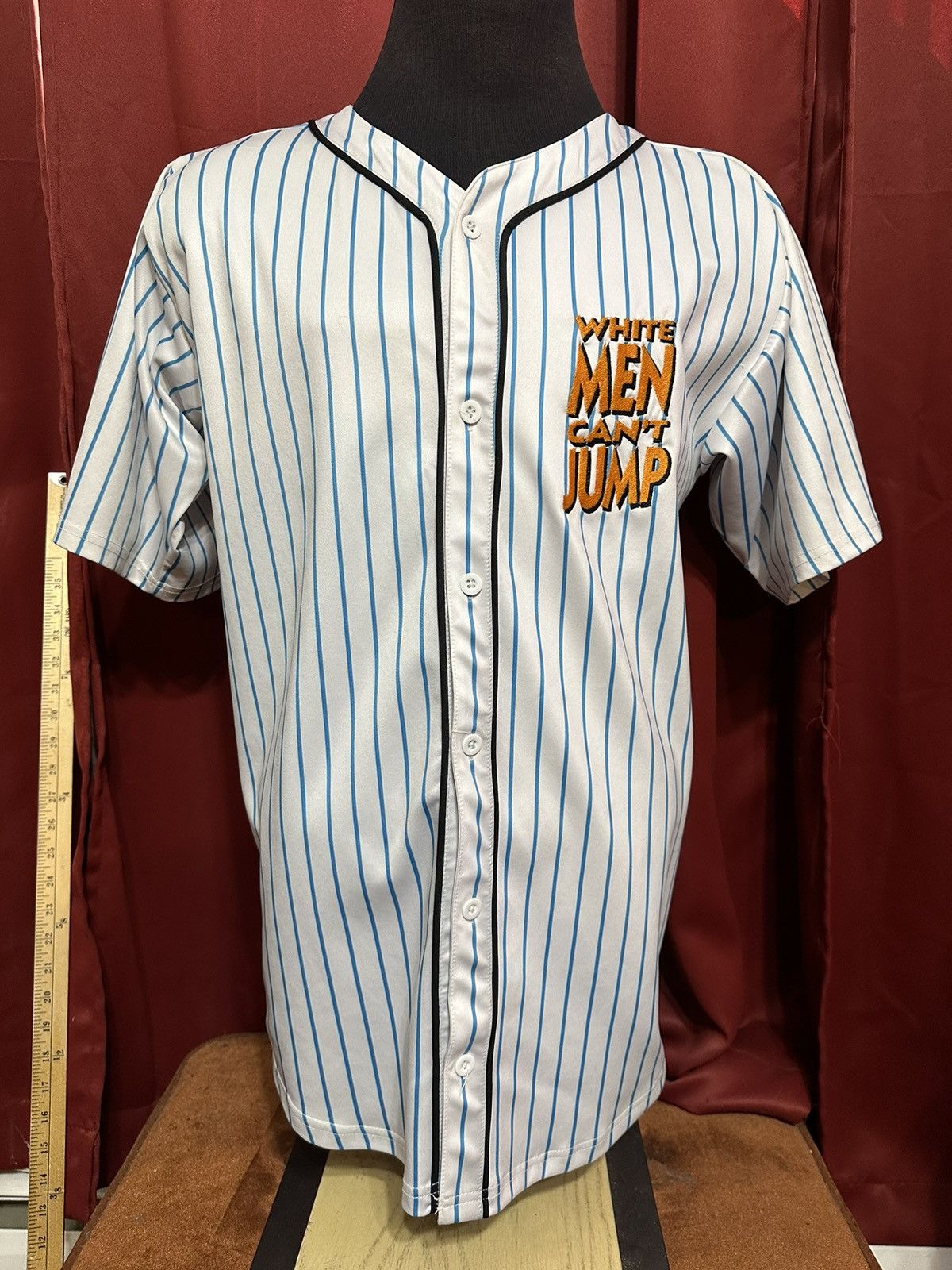 Chalk Line White Men Can’t Jump Jersey Y2K Chalk Line Streetwear Grail Size US L / EU 52-54 / 3 - 2 Thumbnail