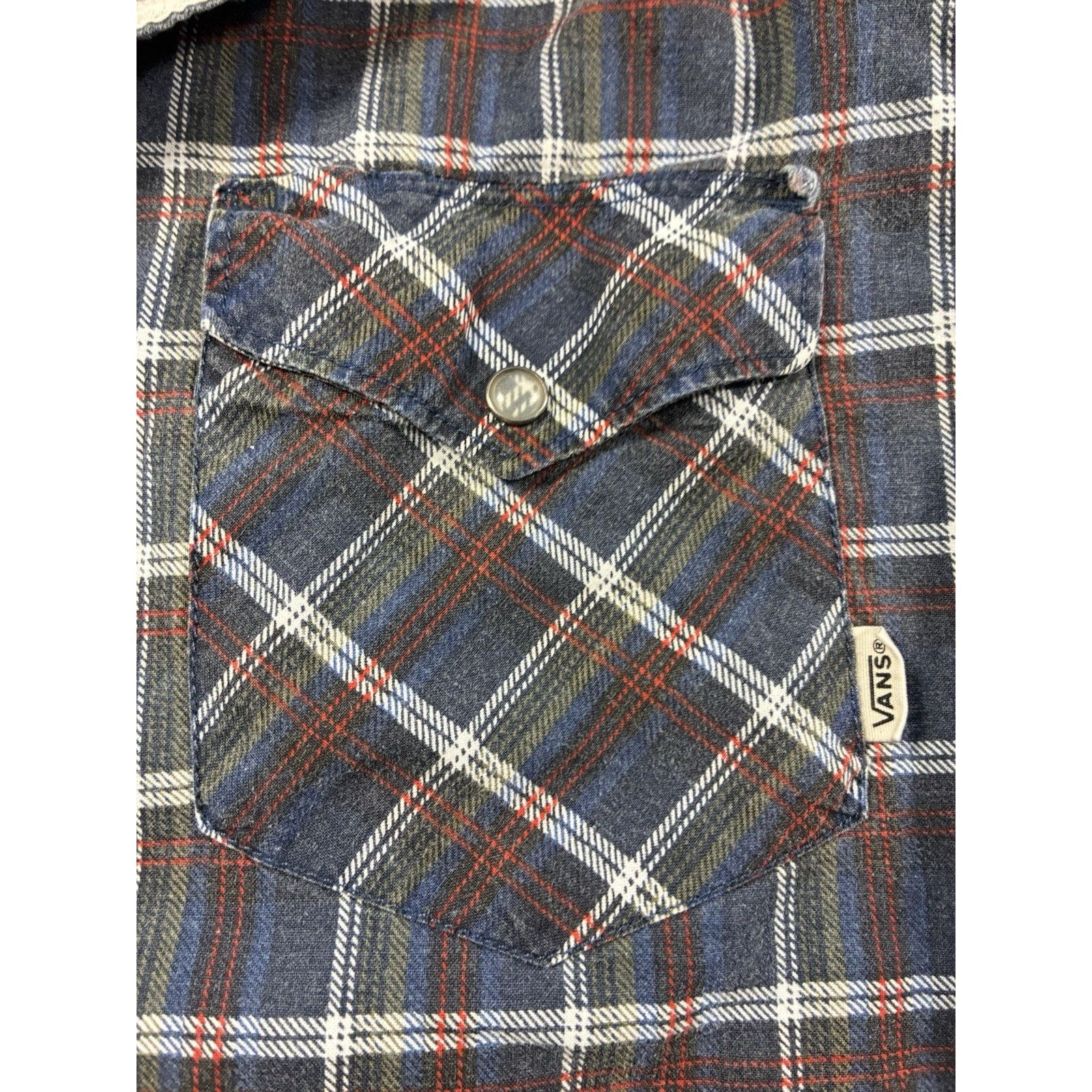 Vans Vans Men Plaid Shirt L Grunge Skater Y2K Anthony Van Engelen Size US L / EU 52-54 / 3 - 5 Thumbnail