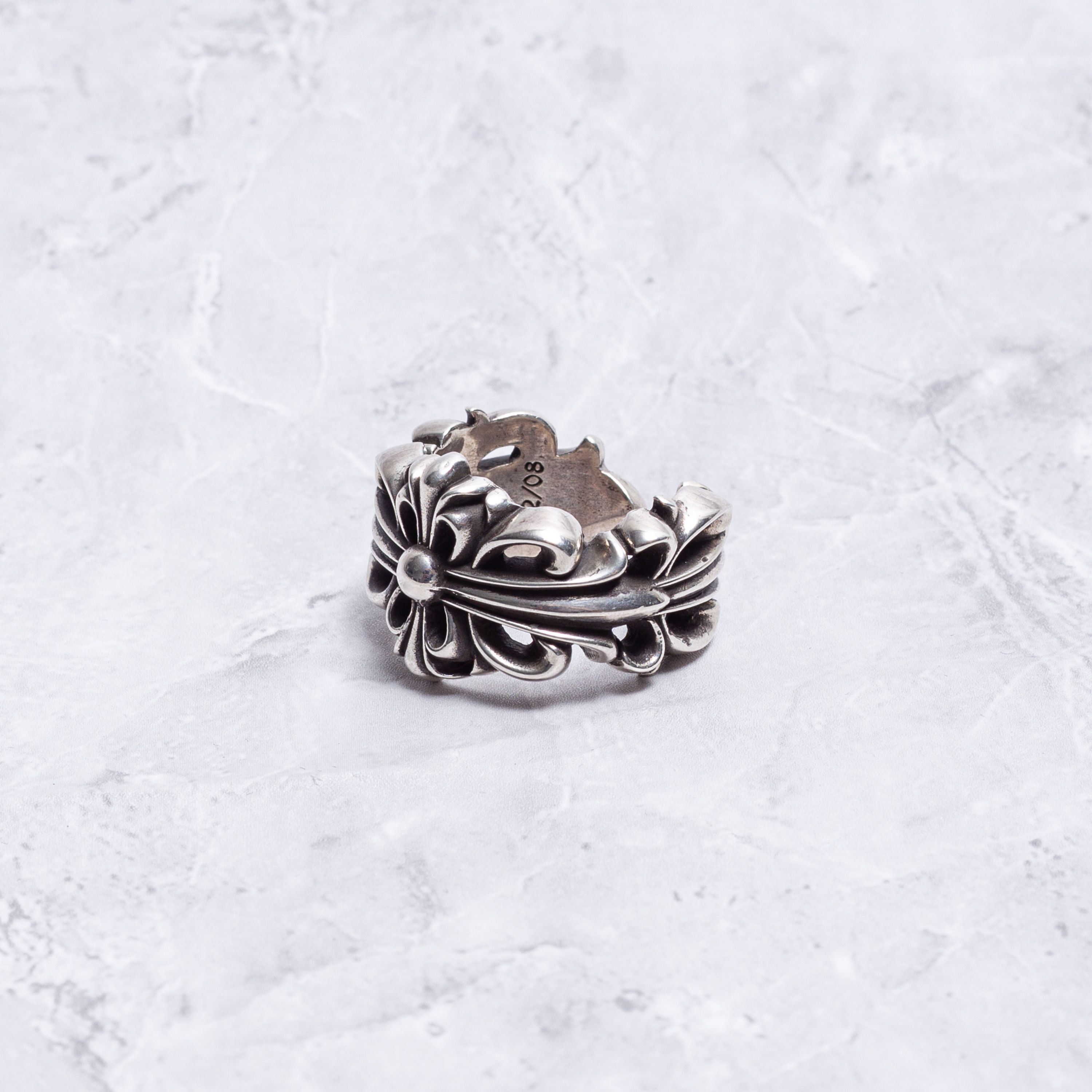 Chrome Hearts CHROME HEARTS Double Floral Ring Size ONE SIZE - 2 Thumbnail