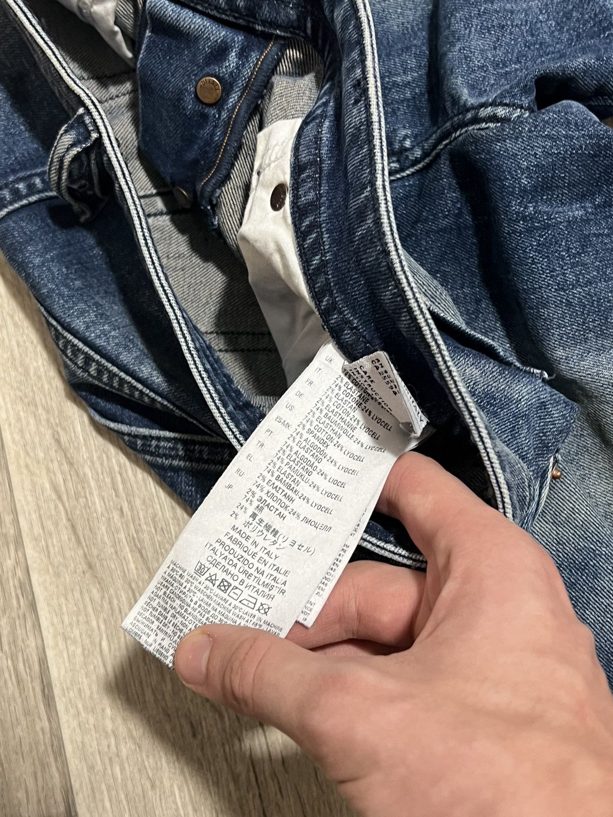 Diesel × Japanese Brand Jeans Diesel Buster distressed washed denim skinny pants Size US 31 - 10 Thumbnail