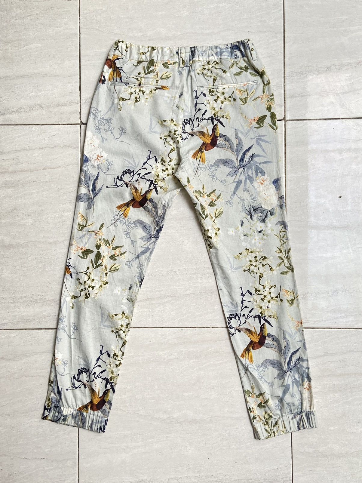 Zara ZARA MAN Flower Patterned Pants Size US 26 / EU 42 - 5 Thumbnail