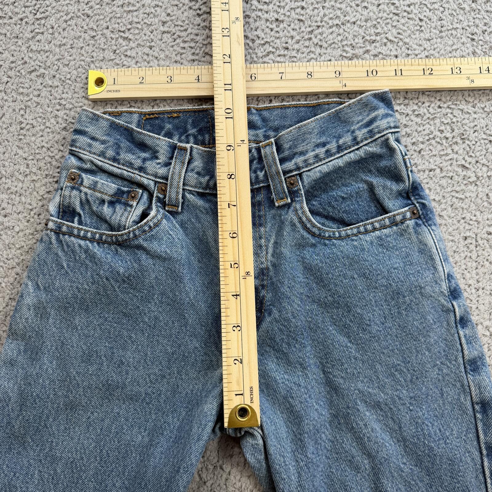 Levi's Levis 550 Relaxed Fit Slim Light Wash Jeans Youth 10 Y2K Size US 26 / EU 42 - 3 Thumbnail