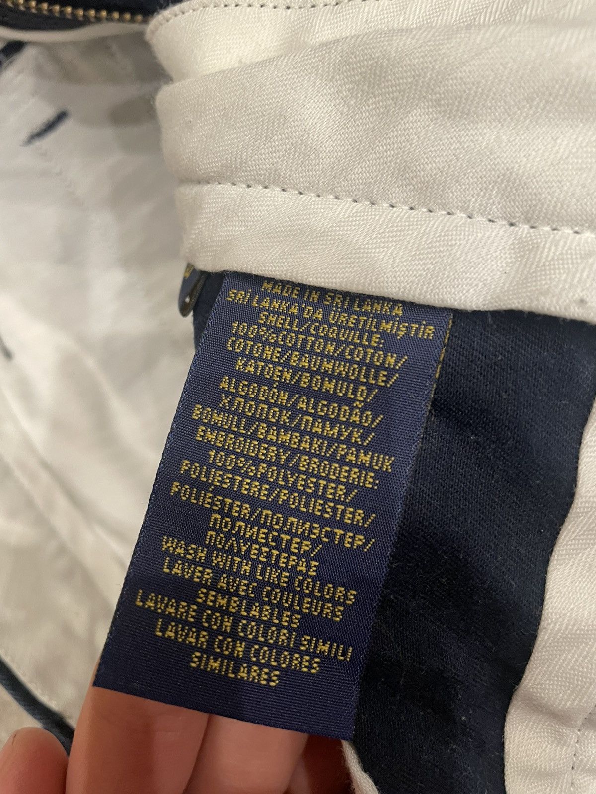 Vintage Polo Ralph Lauren jeans shorts Size US 34 / EU 50 - 2 Thumbnail