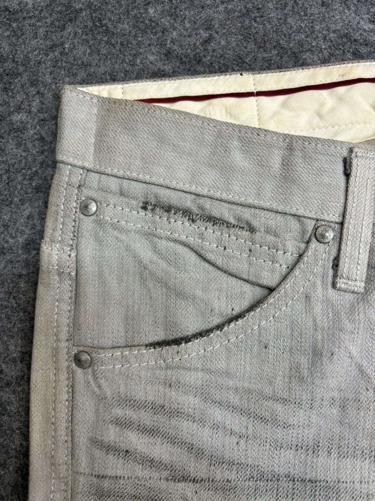 FACTOTUM × Japanese Brand FACTOTUM Japan Special Faded Design Jeans F567 Size US 30 / EU 46 - 9 Thumbnail