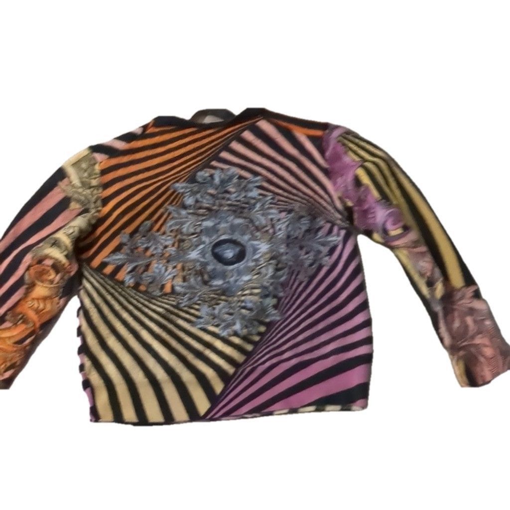 Versace Versace vintage wool silk blend sweater size 50 Size XL / US 12-14 / IT 48-50 - 7 Thumbnail