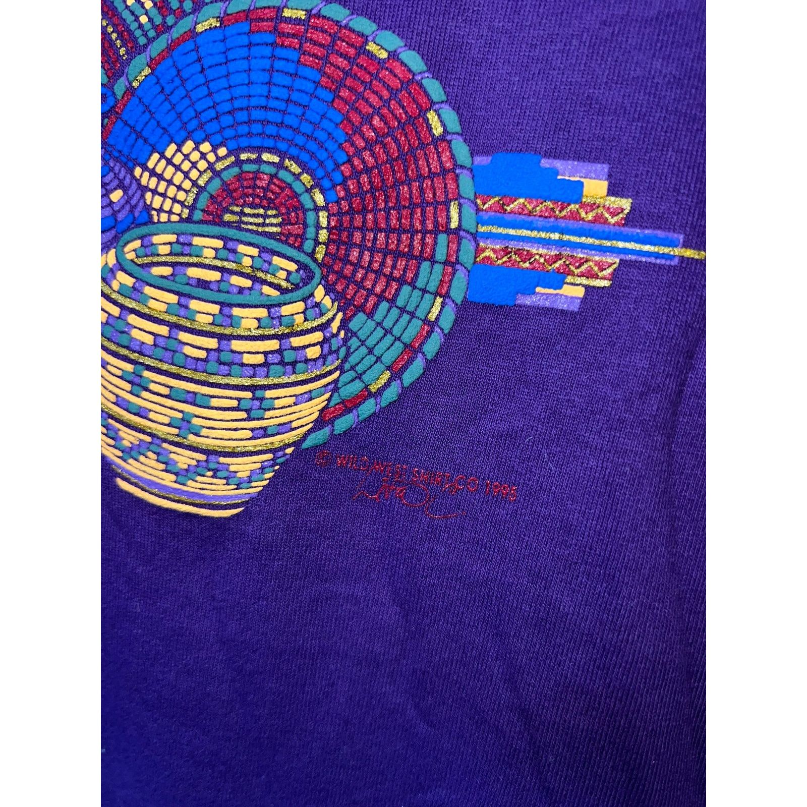 Jerzees Vintage Sedona Native American Shirt Arizona Tee VTG 90s L Size US L / EU 52-54 / 3 - 5 Thumbnail