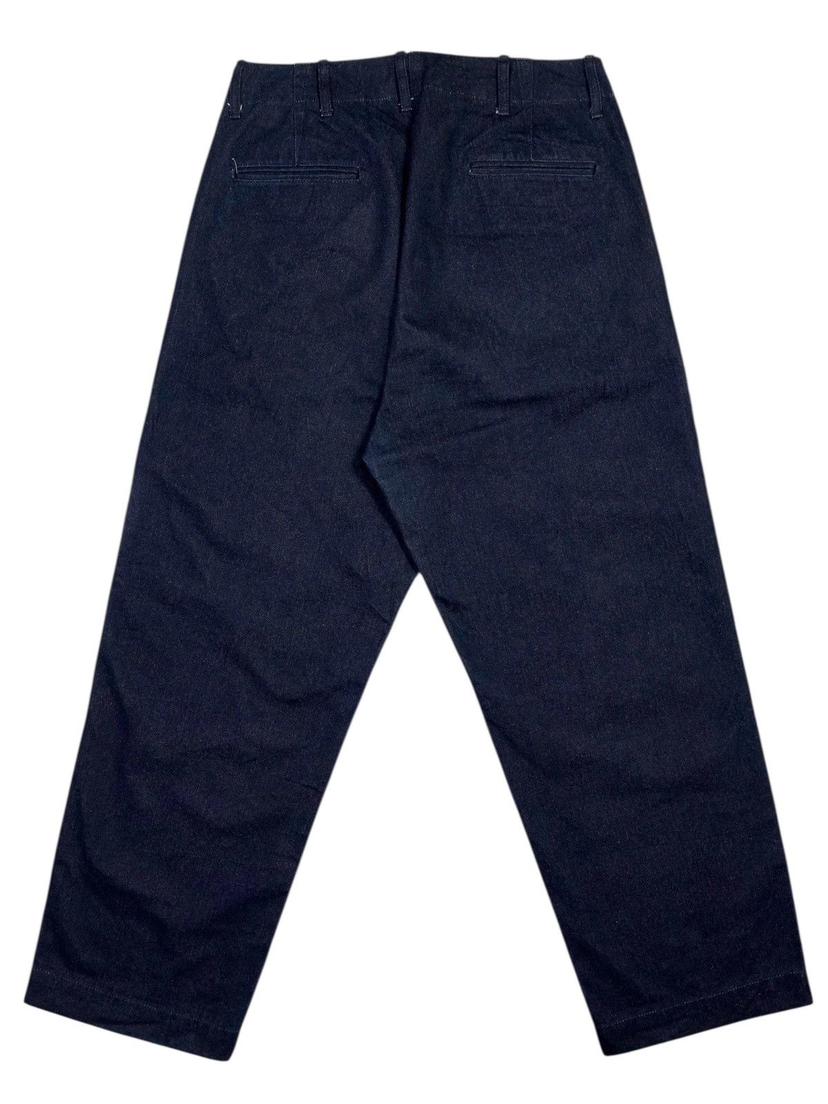 URBAN RESEARCH DOORS URBAN RESEARCH DOORS DARK INDIGO DYED RAW DENIM TROUSERS Size US 30 / EU 46 - 6 Thumbnail