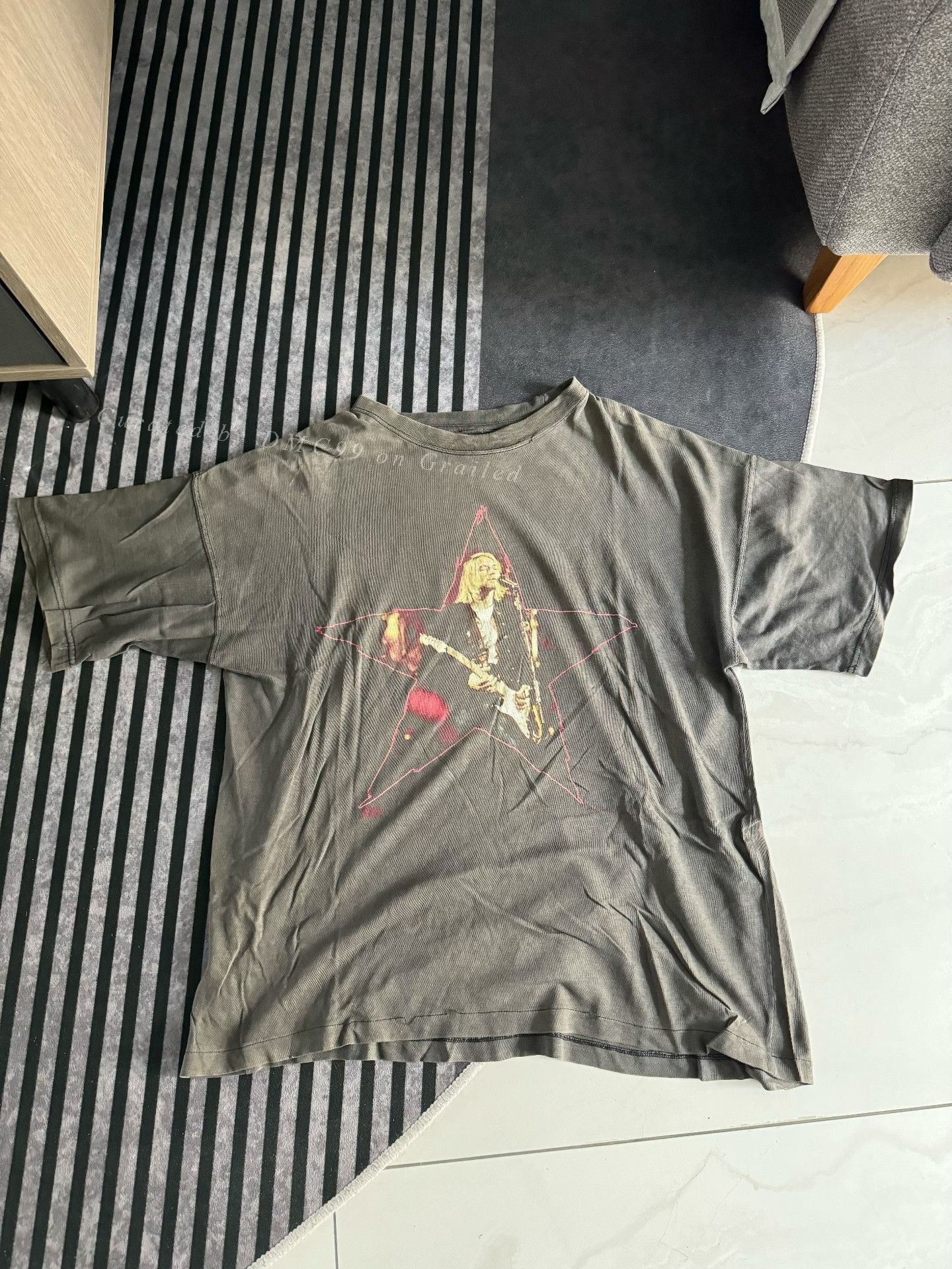 Vintage Kurt Cobain Pentagram Vintage Tee Size US M / EU 48-50 / 2 - 1 Thumbnail